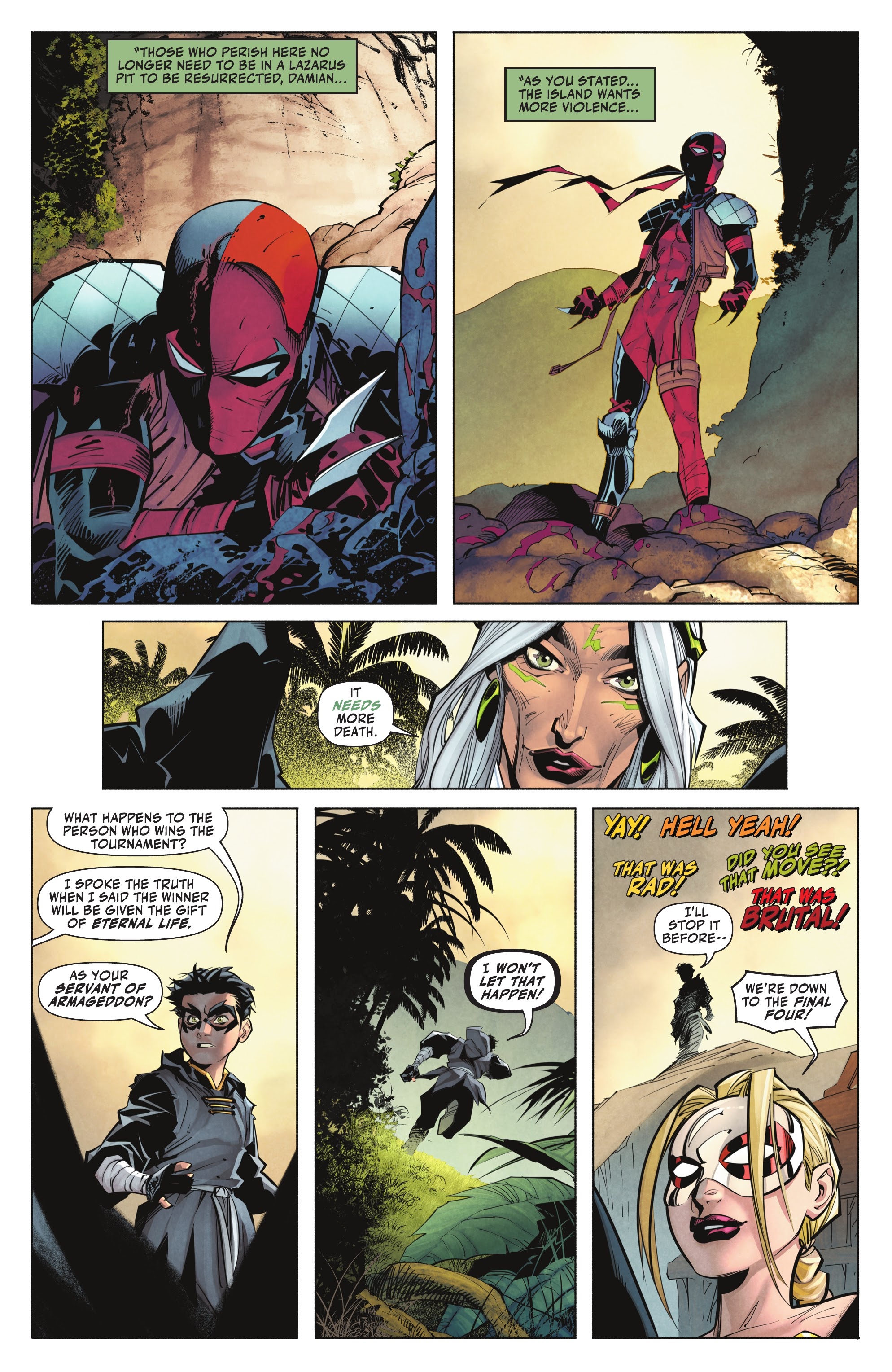 Read online Robin (2021) comic -  Issue #7 - 10