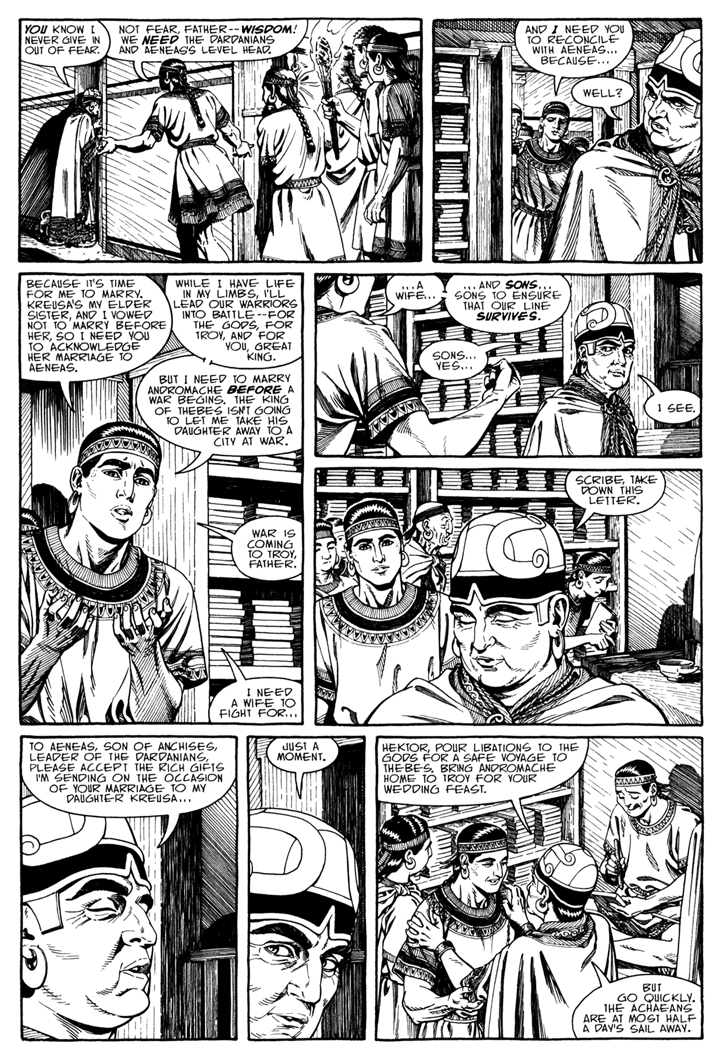 Read online Age of Bronze comic -  Issue #20 - 8