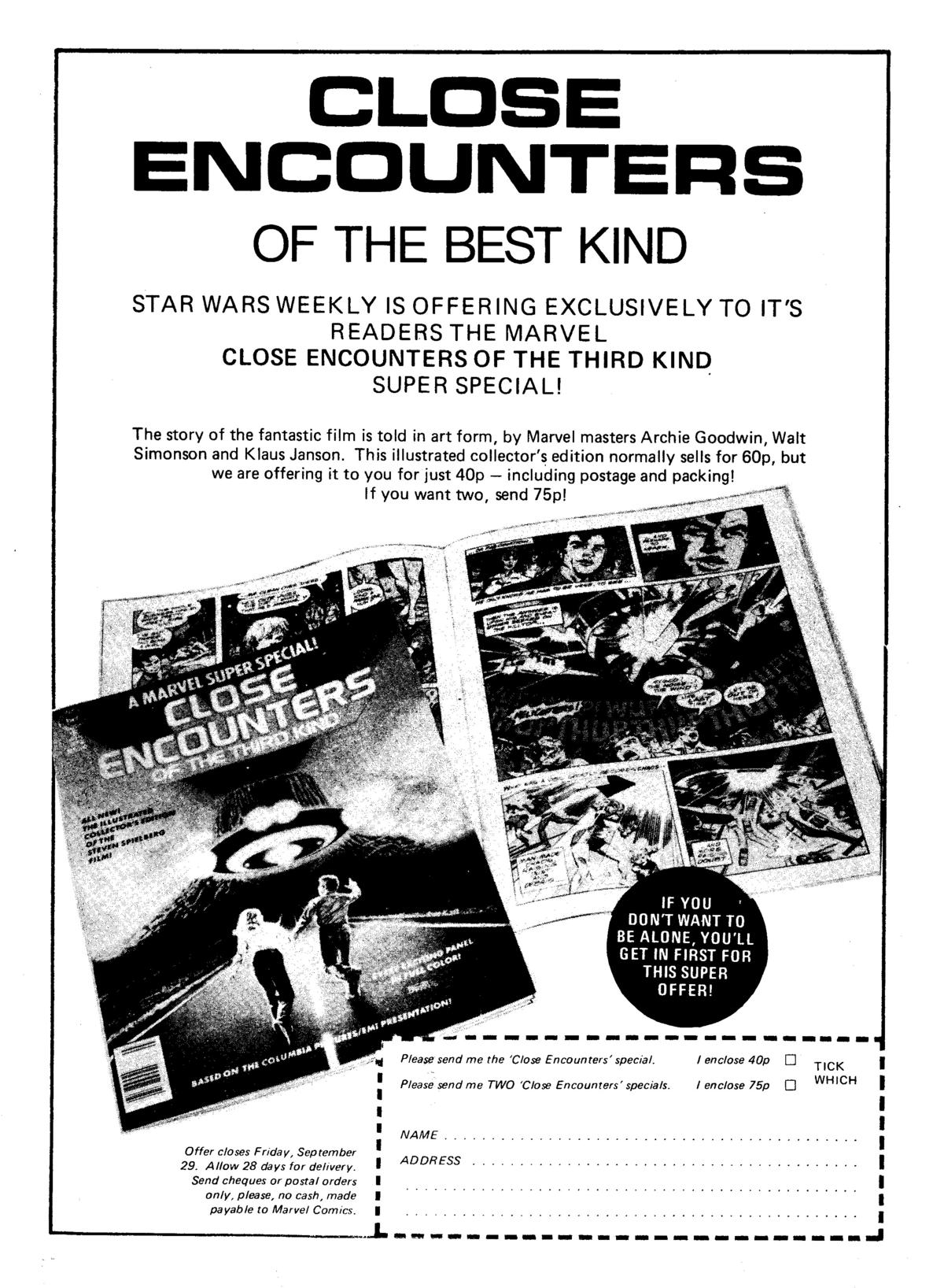 Read online Star Wars Weekly comic -  Issue #31 - 12