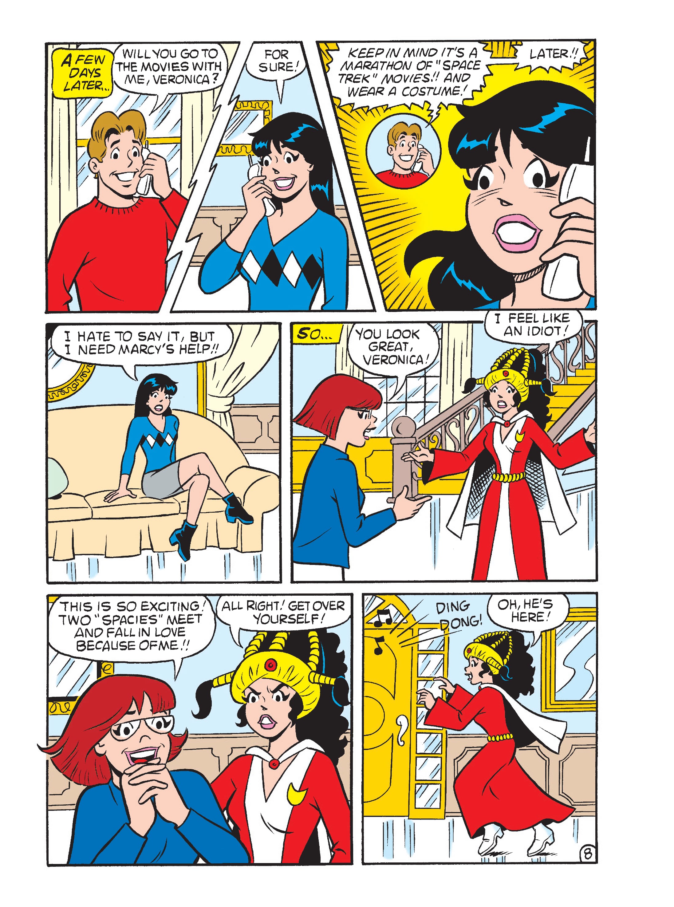 Read online World of Betty & Veronica Digest comic -  Issue #9 - 130