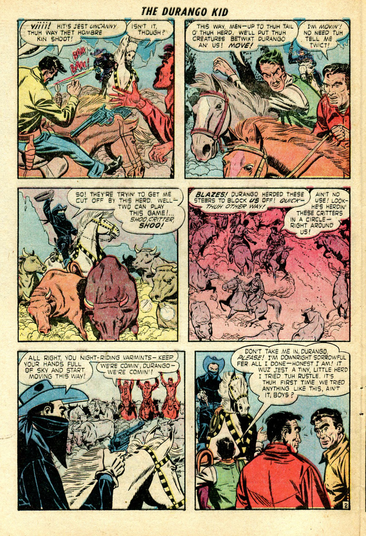 Read online Charles Starrett as The Durango Kid comic -  Issue #13 - 4