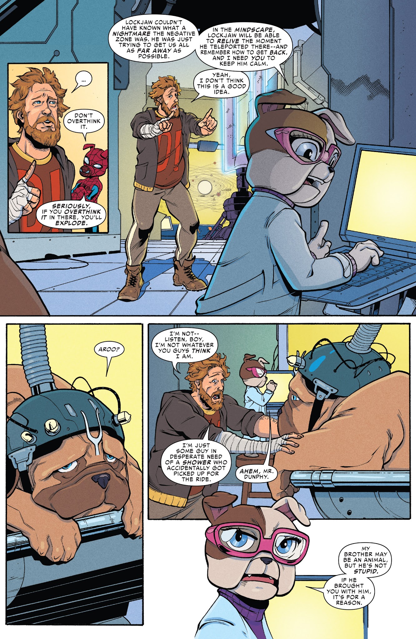 Read online Lockjaw comic -  Issue #3 - 18