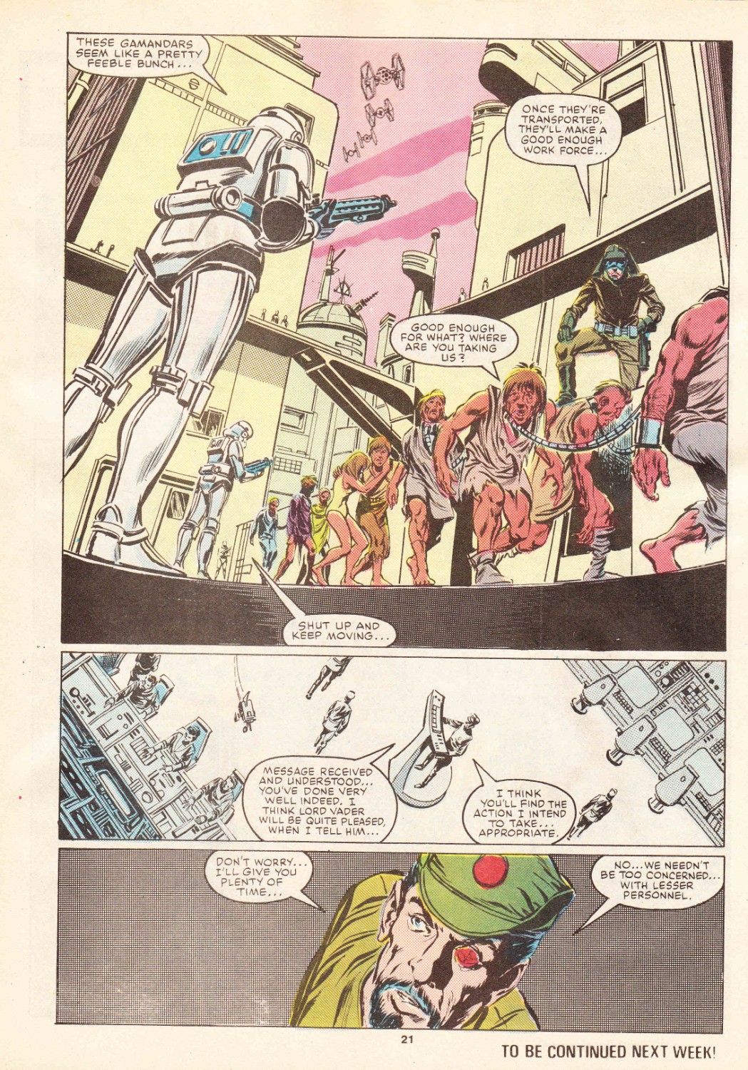 Read online Return of the Jedi comic -  Issue #8 - 21