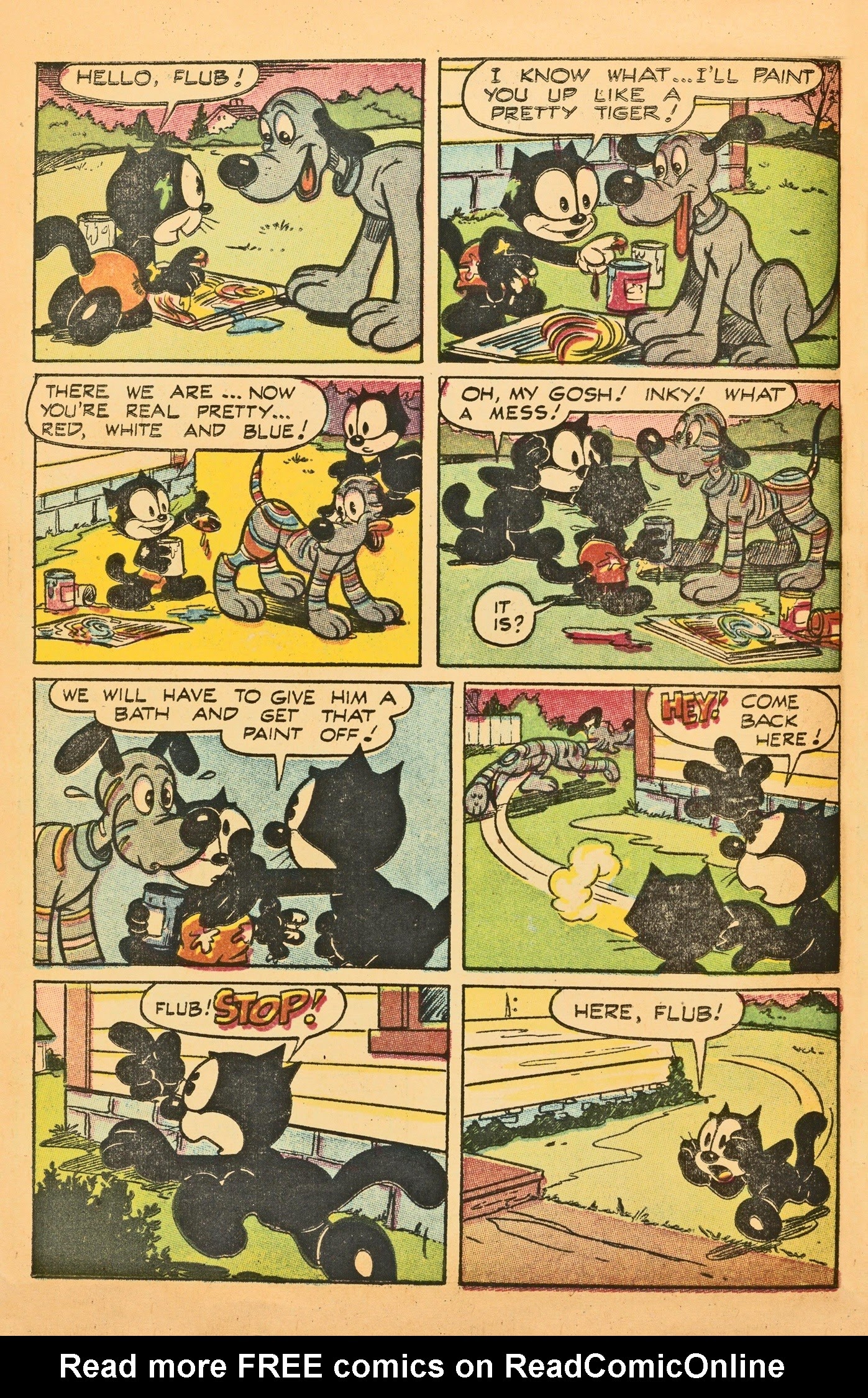 Read online Felix the Cat (1951) comic -  Issue #60 - 24