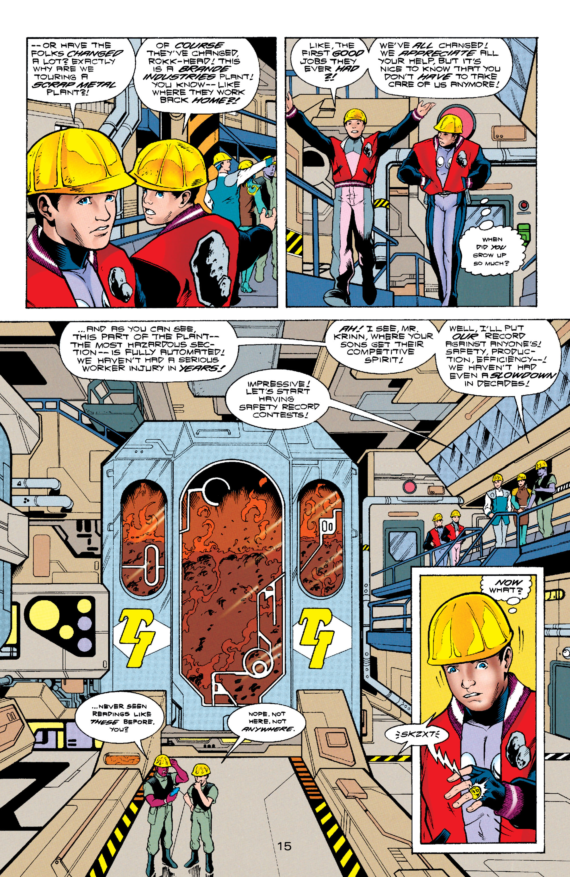 Read online Legionnaires comic -  Issue #71 - 16