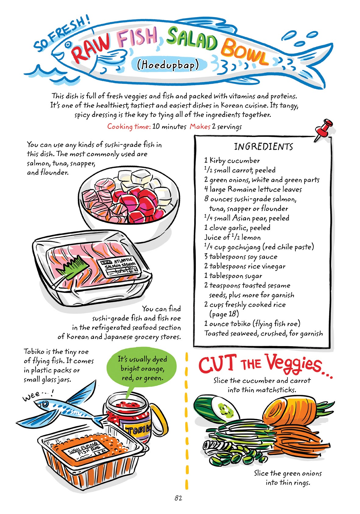 Read online Cook Korean! A Comic Book With Recipes comic -  Issue # TPB (Part 1) - 81