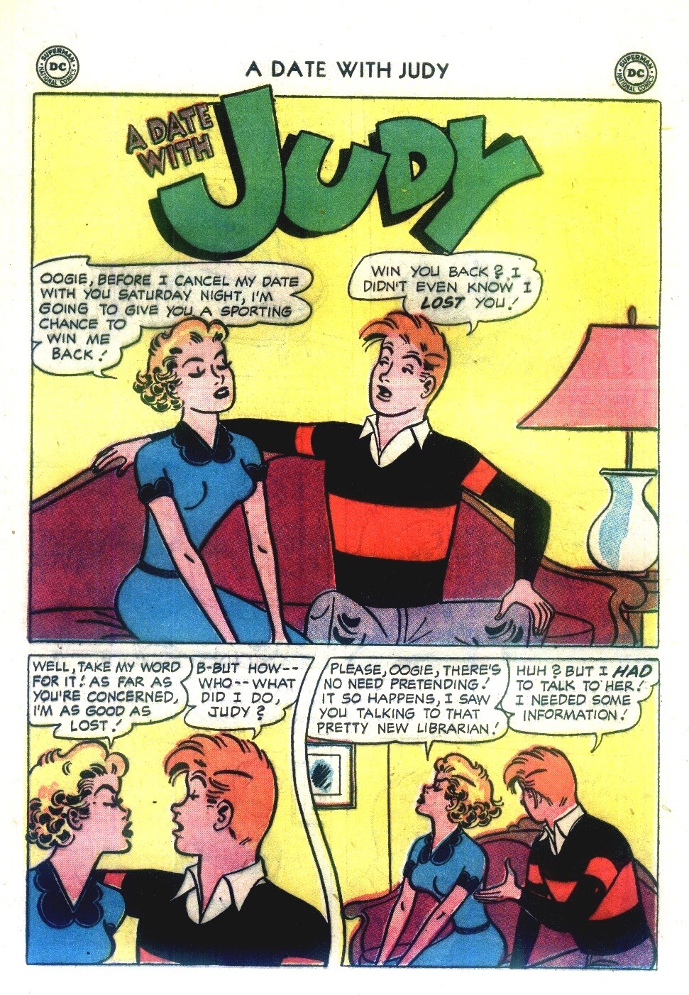 Read online A Date with Judy comic -  Issue #63 - 27