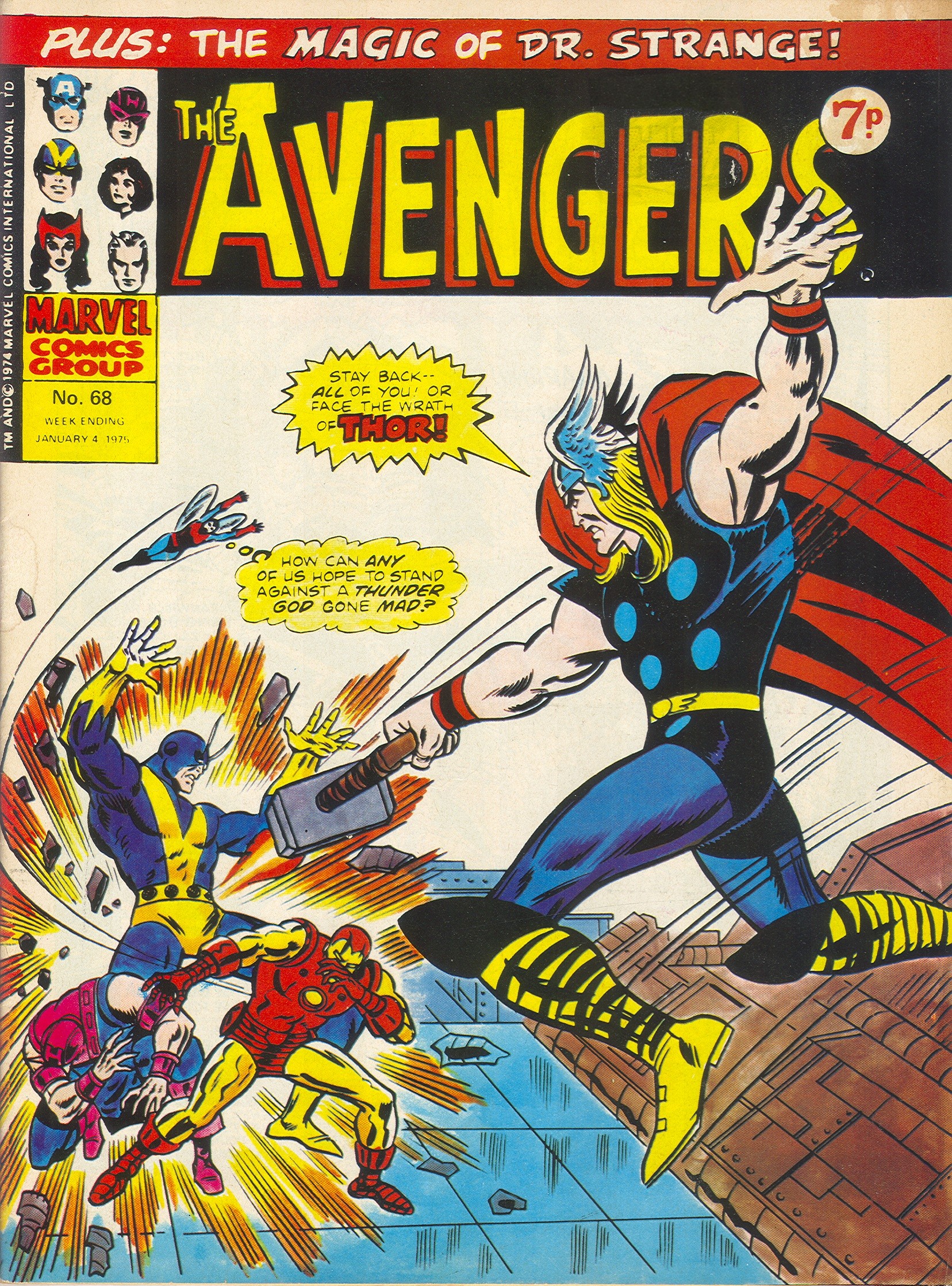 Read online The Avengers (1973) comic -  Issue #68 - 1