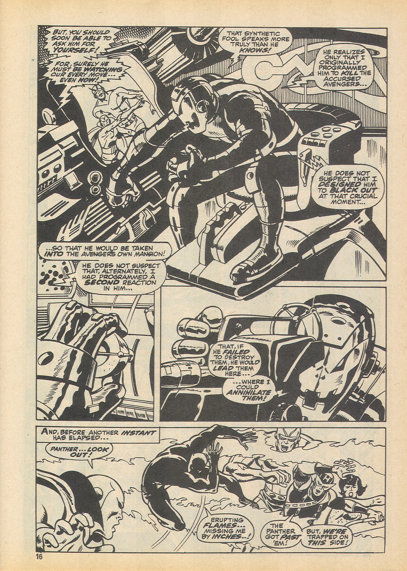 Read online The Avengers (1973) comic -  Issue #83 - 16