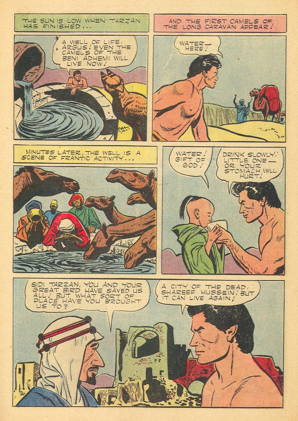 Read online Tarzan (1948) comic -  Issue #77 - 9