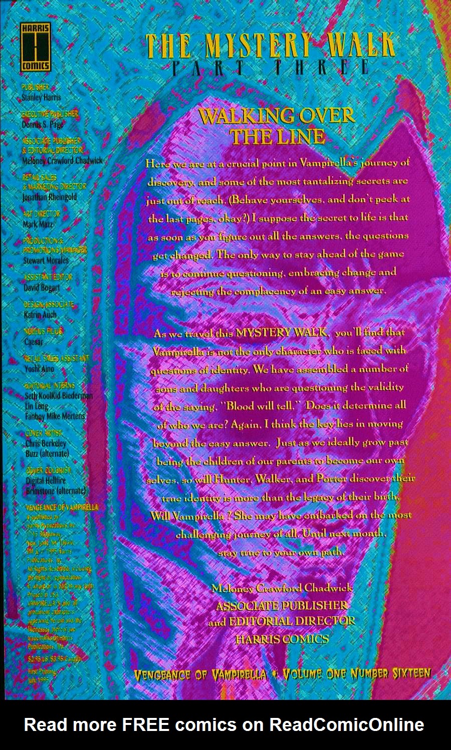 Read online Vengeance of Vampirella comic -  Issue #16 - 2