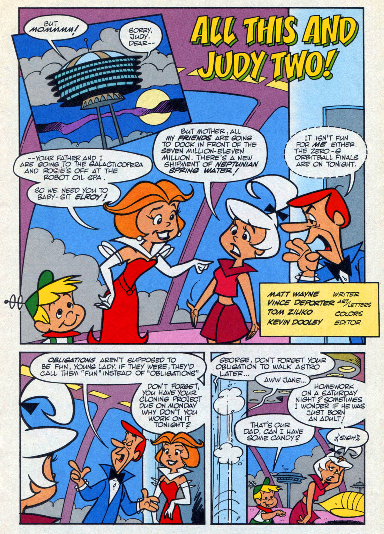 Read online The Flintstones and the Jetsons comic -  Issue #17 - 21