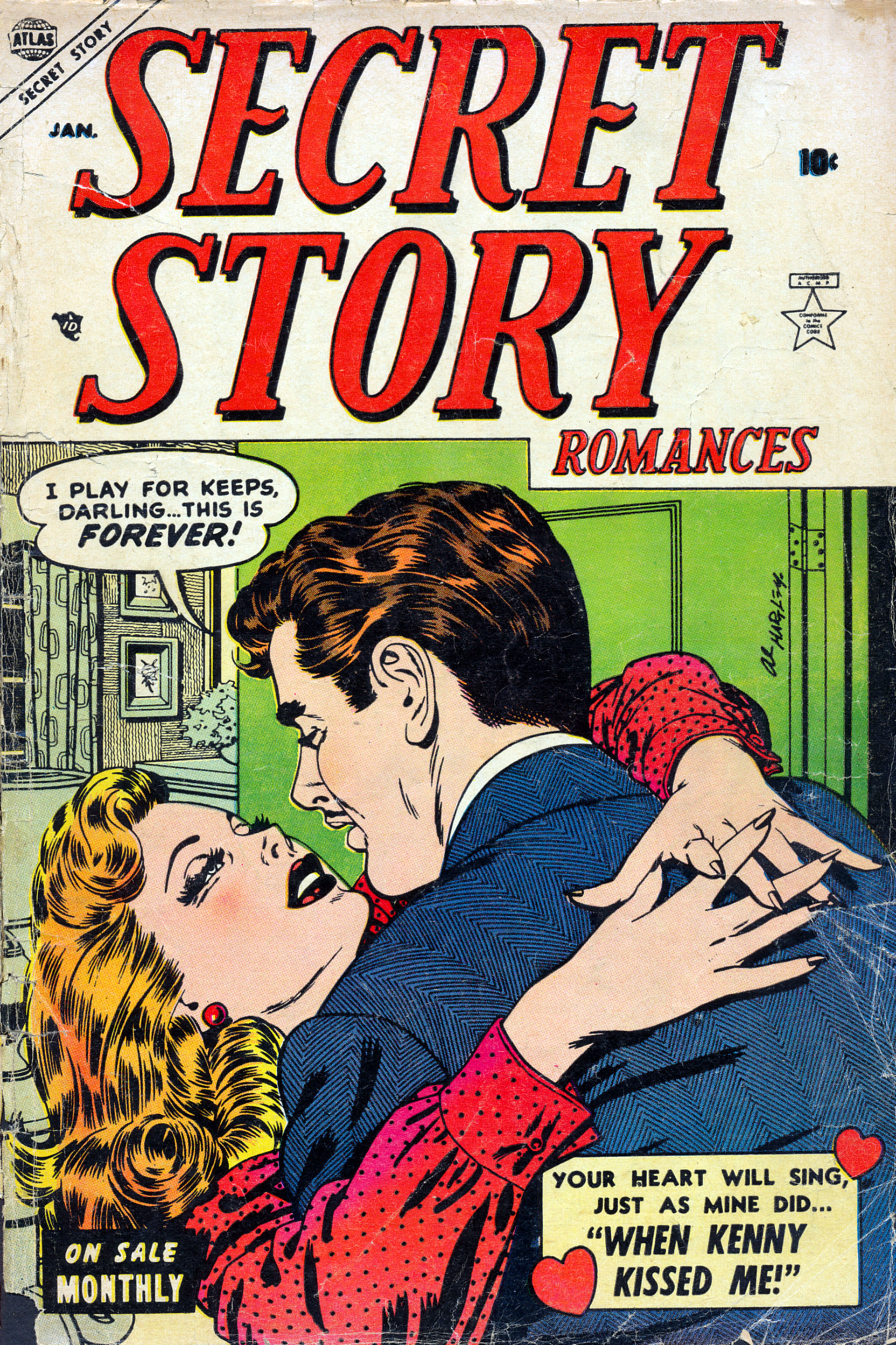 Read online Secret Story Romances comic -  Issue #3 - 1