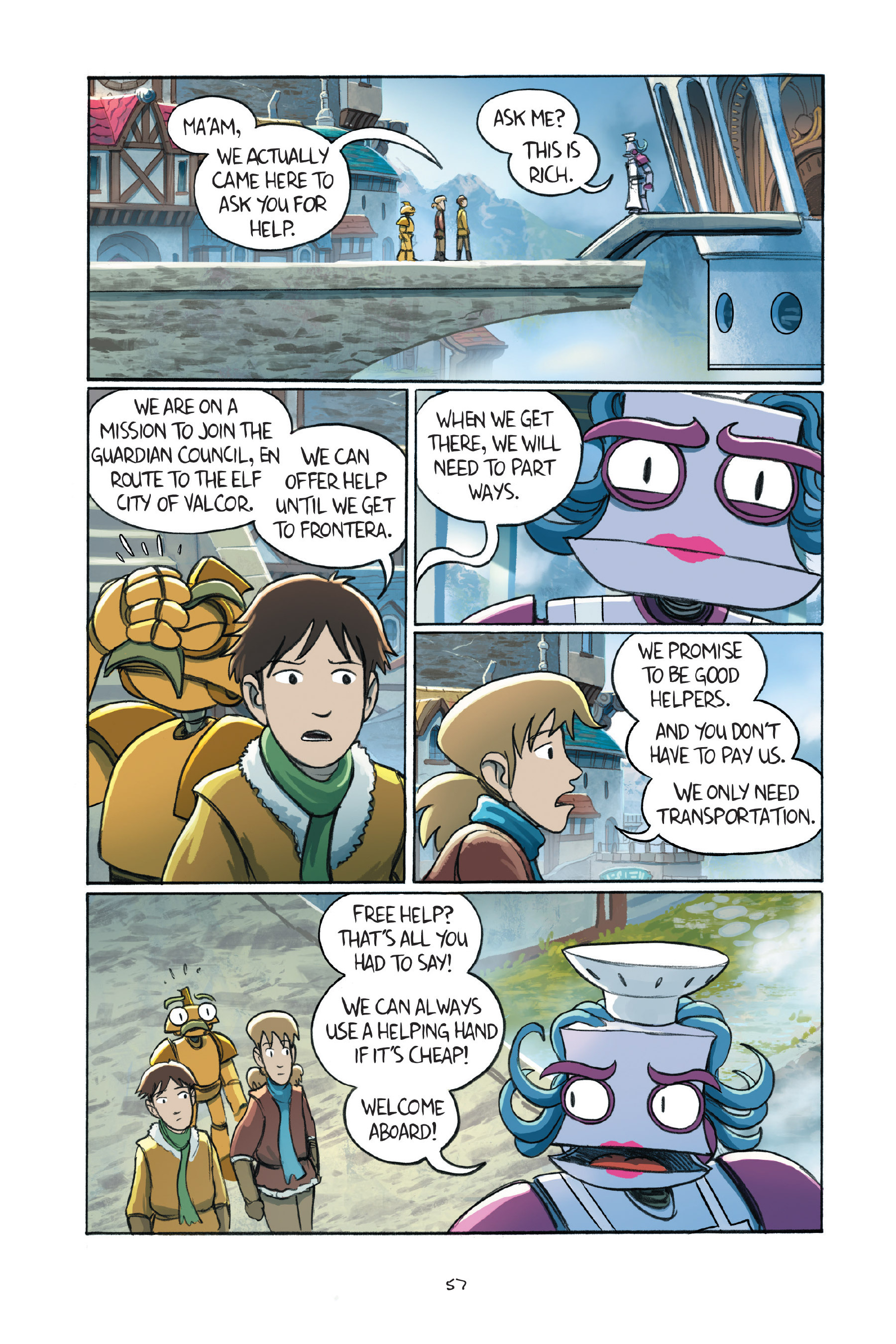 Read online Amulet comic -  Issue #7 - 59