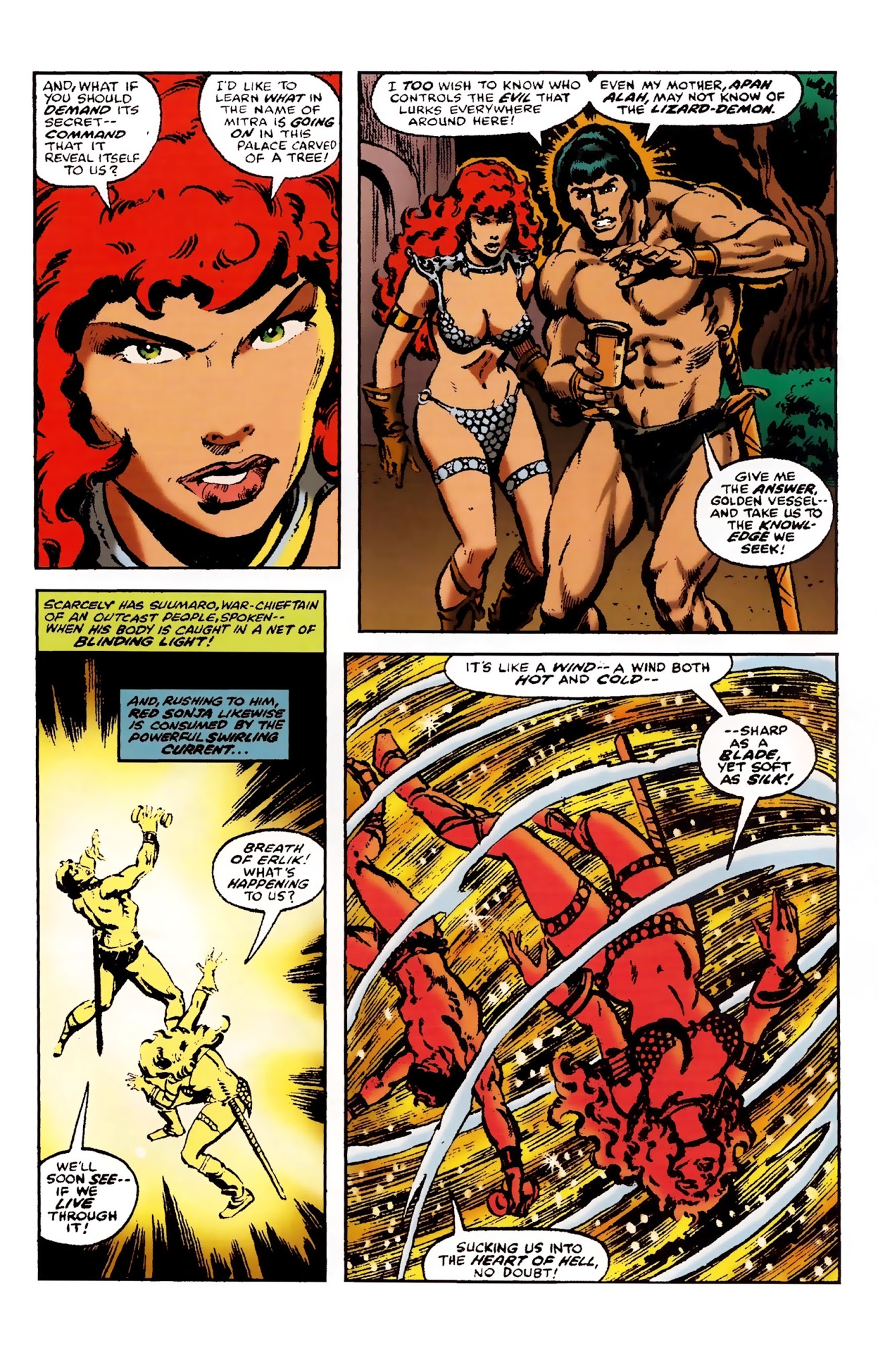 Read online The Adventures of Red Sonja comic -  Issue # TPB 3 - 80