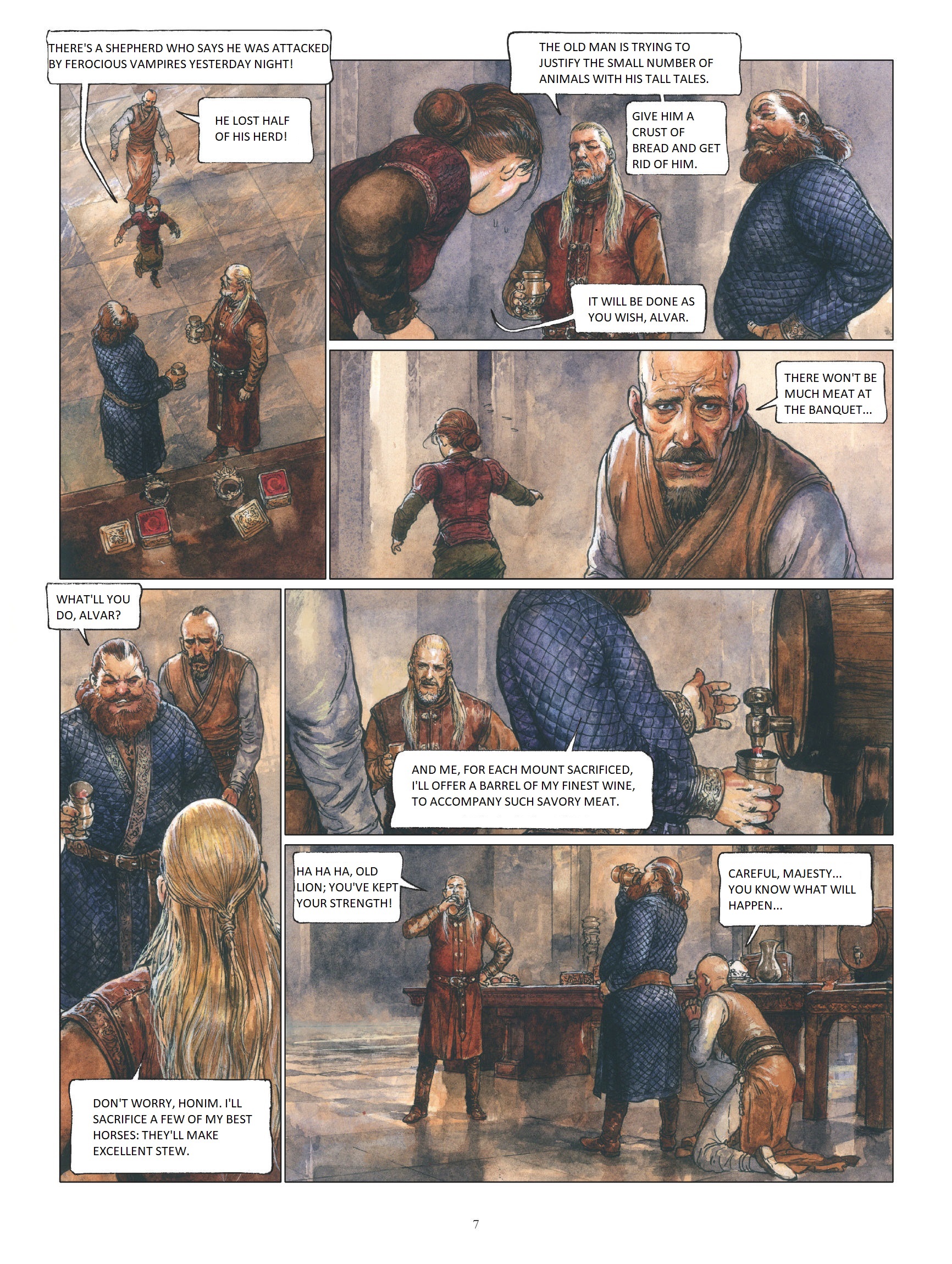 Read online Royal Blood comic -  Issue #4 - 9