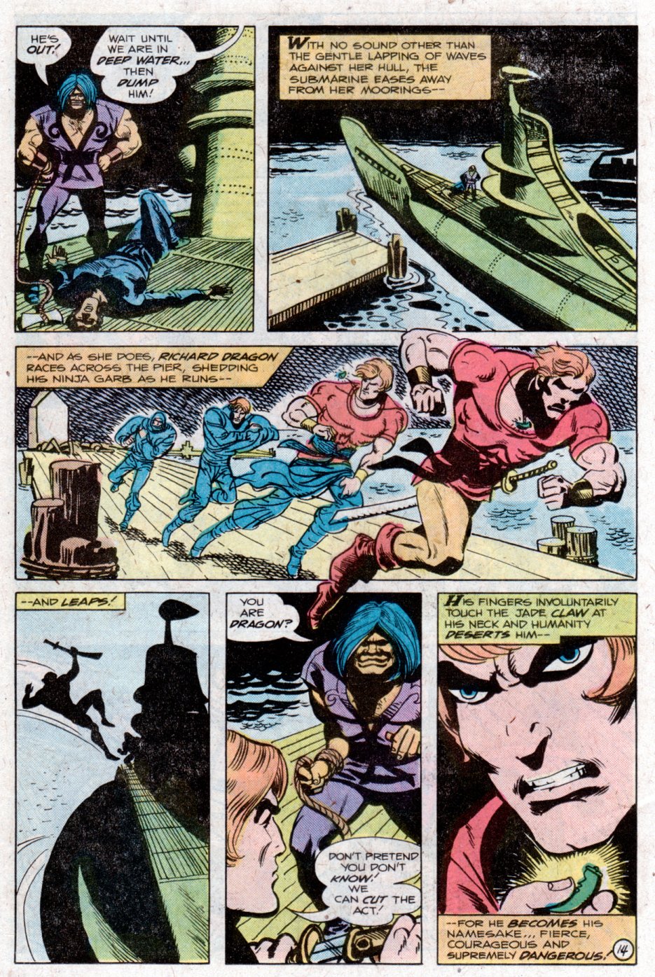 Read online Richard Dragon, Kung-Fu Fighter comic -  Issue #15 - 15