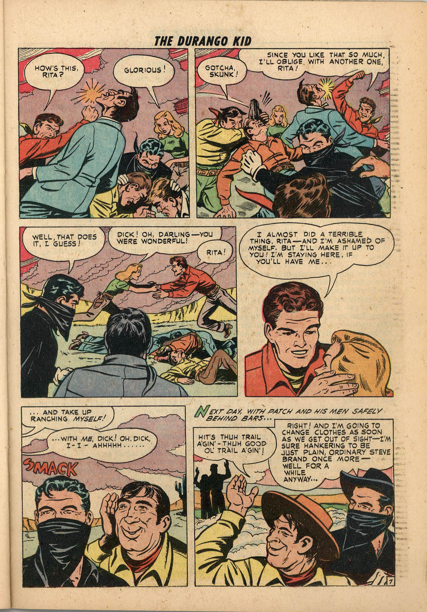 Read online Charles Starrett as The Durango Kid comic -  Issue #3 - 24