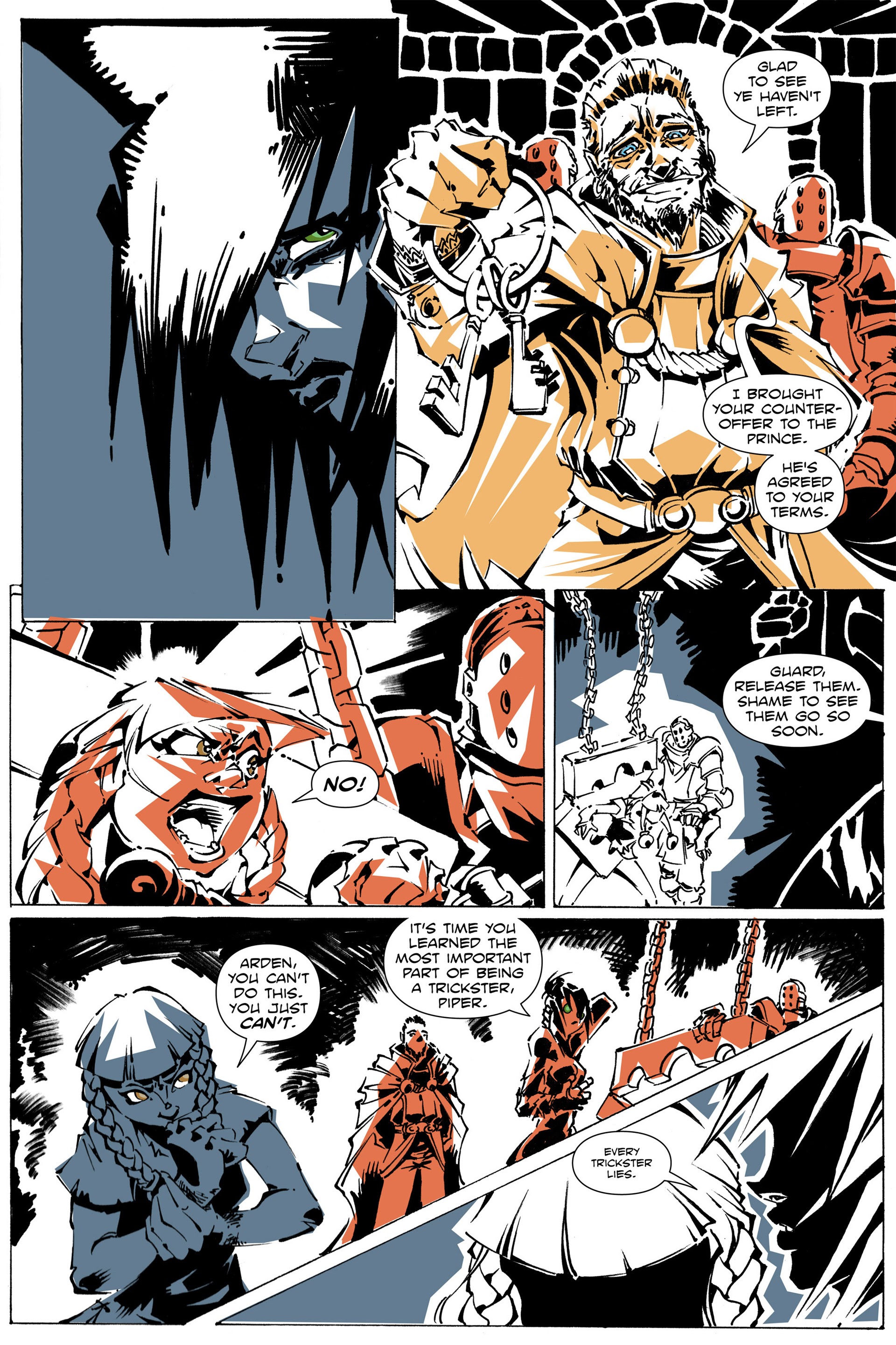 Read online Artful Daggers comic -  Issue #3 - 6