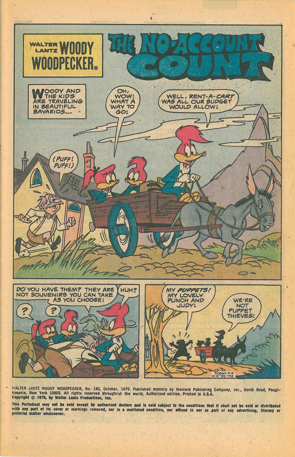 Read online Walter Lantz Woody Woodpecker (1962) comic -  Issue #183 - 3