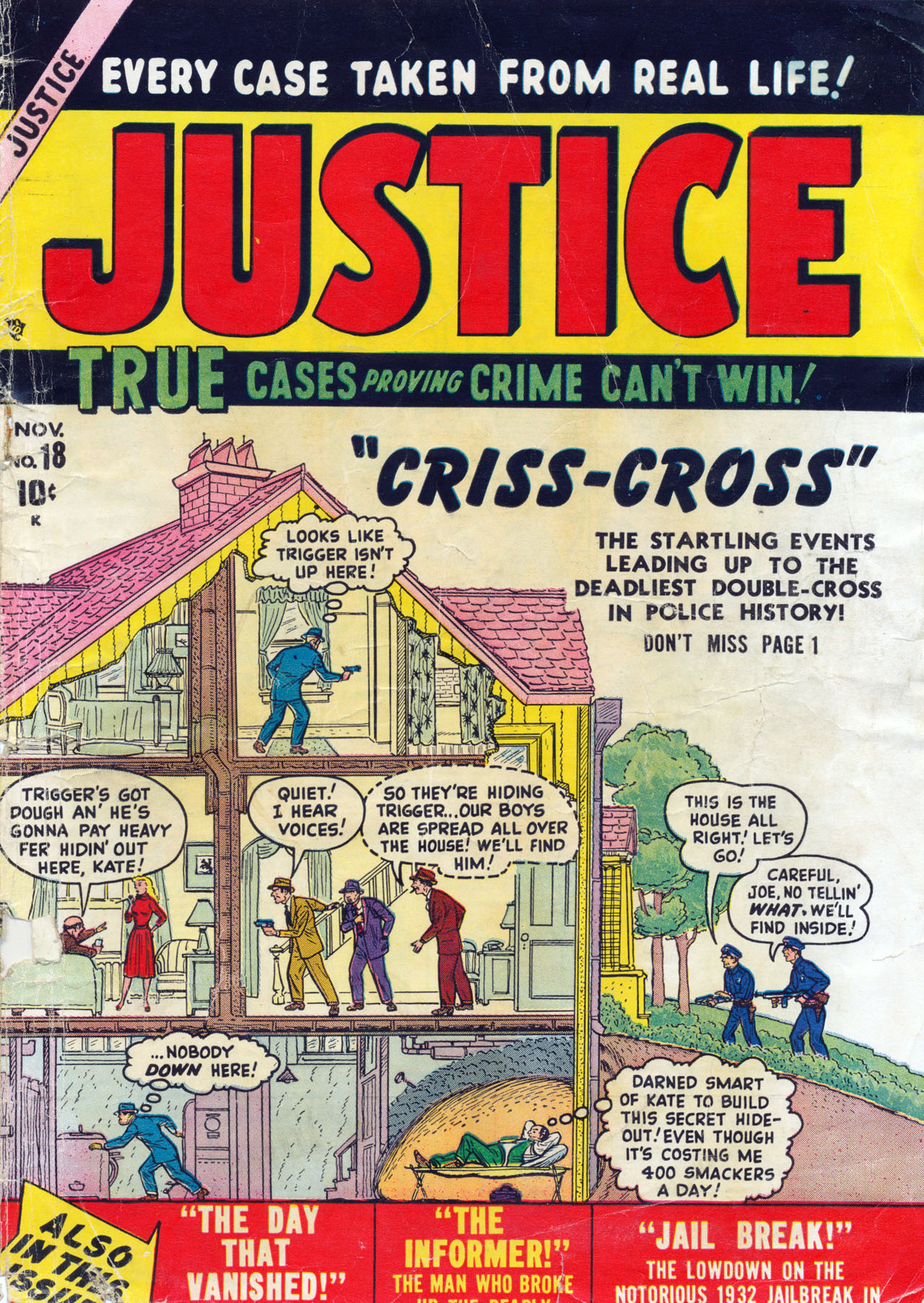 Read online Justice (1947) comic -  Issue #18 - 1