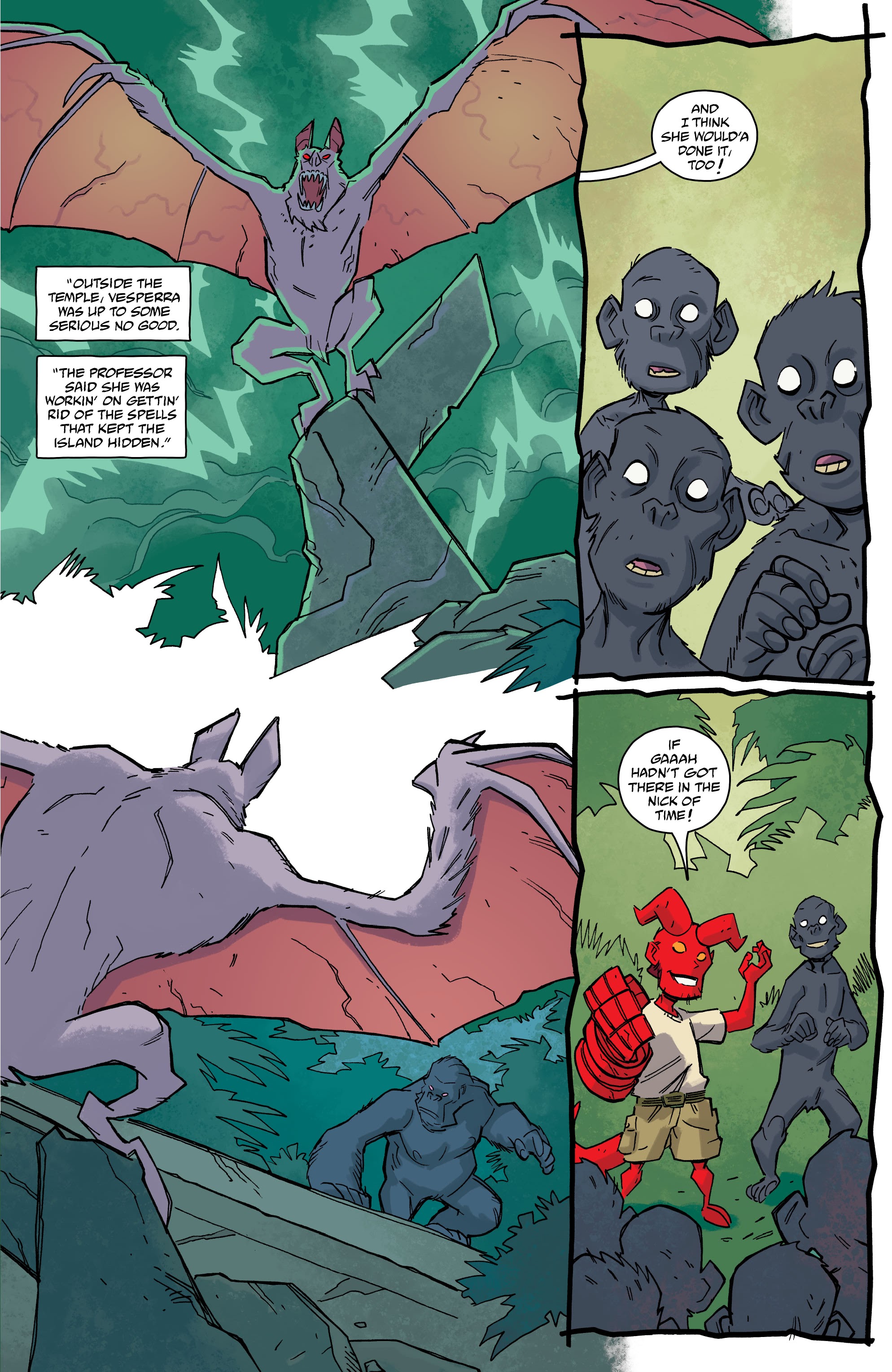 Read online Young Hellboy comic -  Issue #4 - 15
