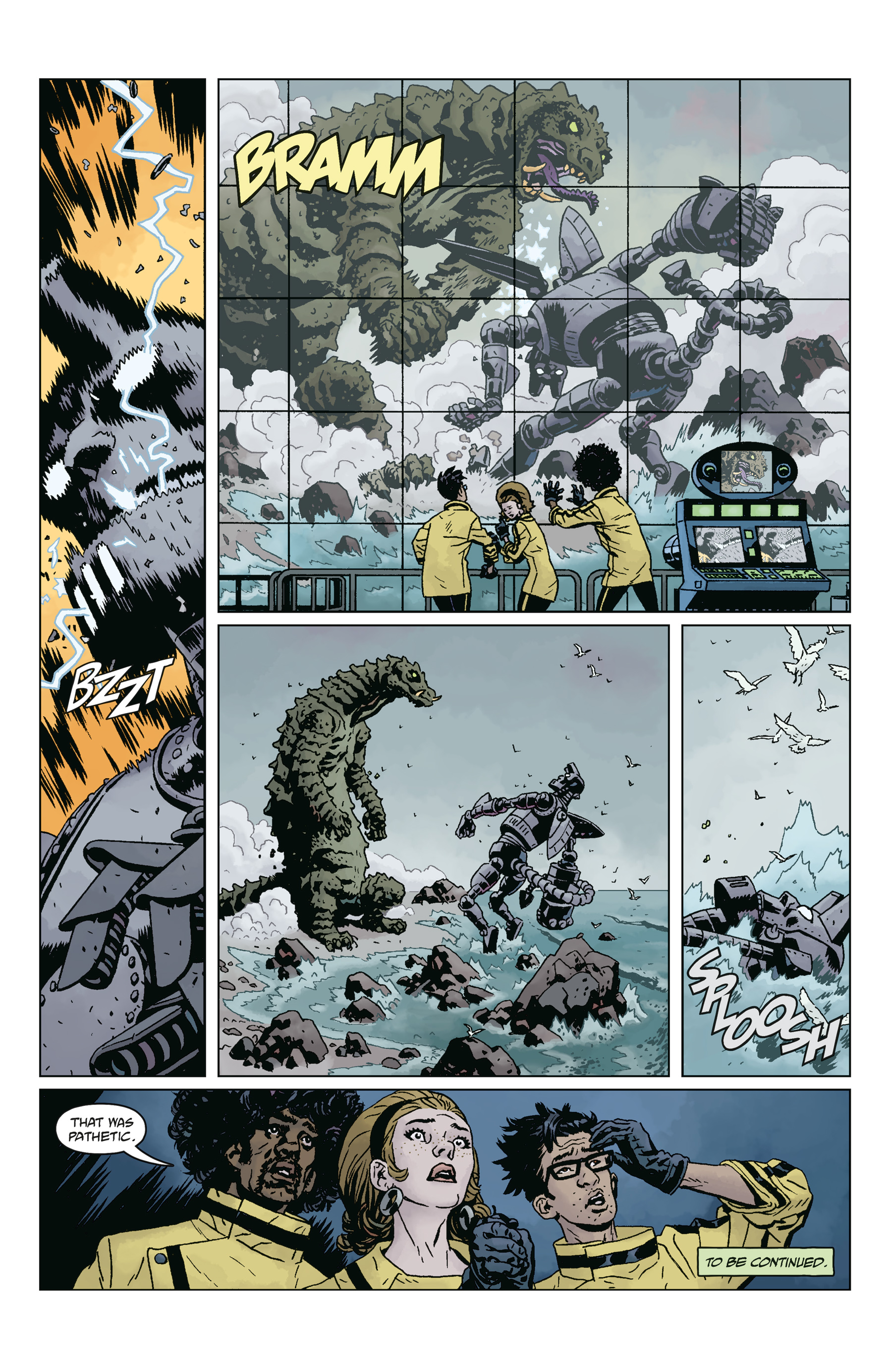 Read online Giant Robot Hellboy comic -  Issue #1 - 22