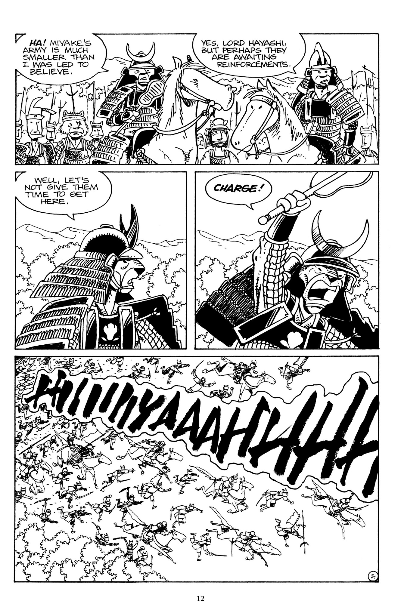Read online The Usagi Yojimbo Saga comic -  Issue # TPB 7 - 12