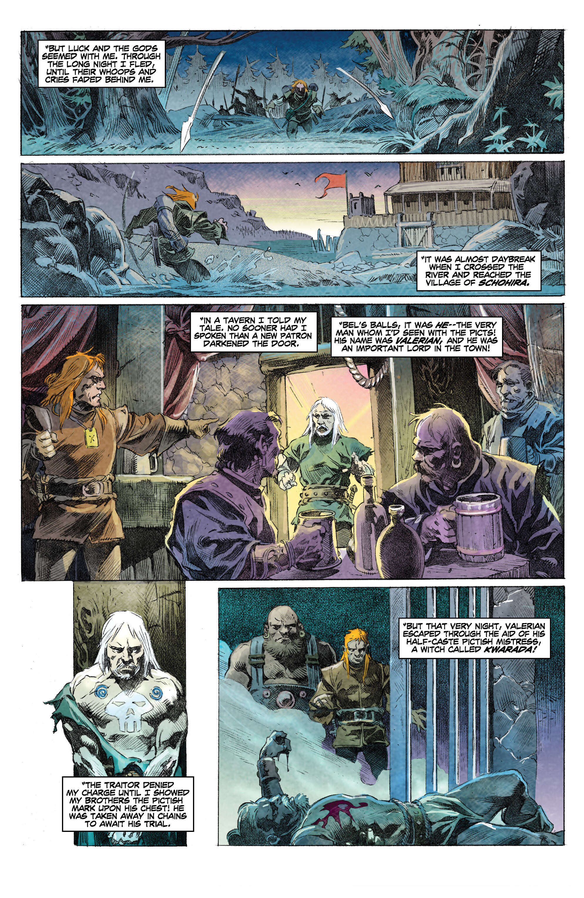 Read online King Conan Chronicles Epic Collection comic -  Issue # Wolves And Dragons (Part 3) - 93
