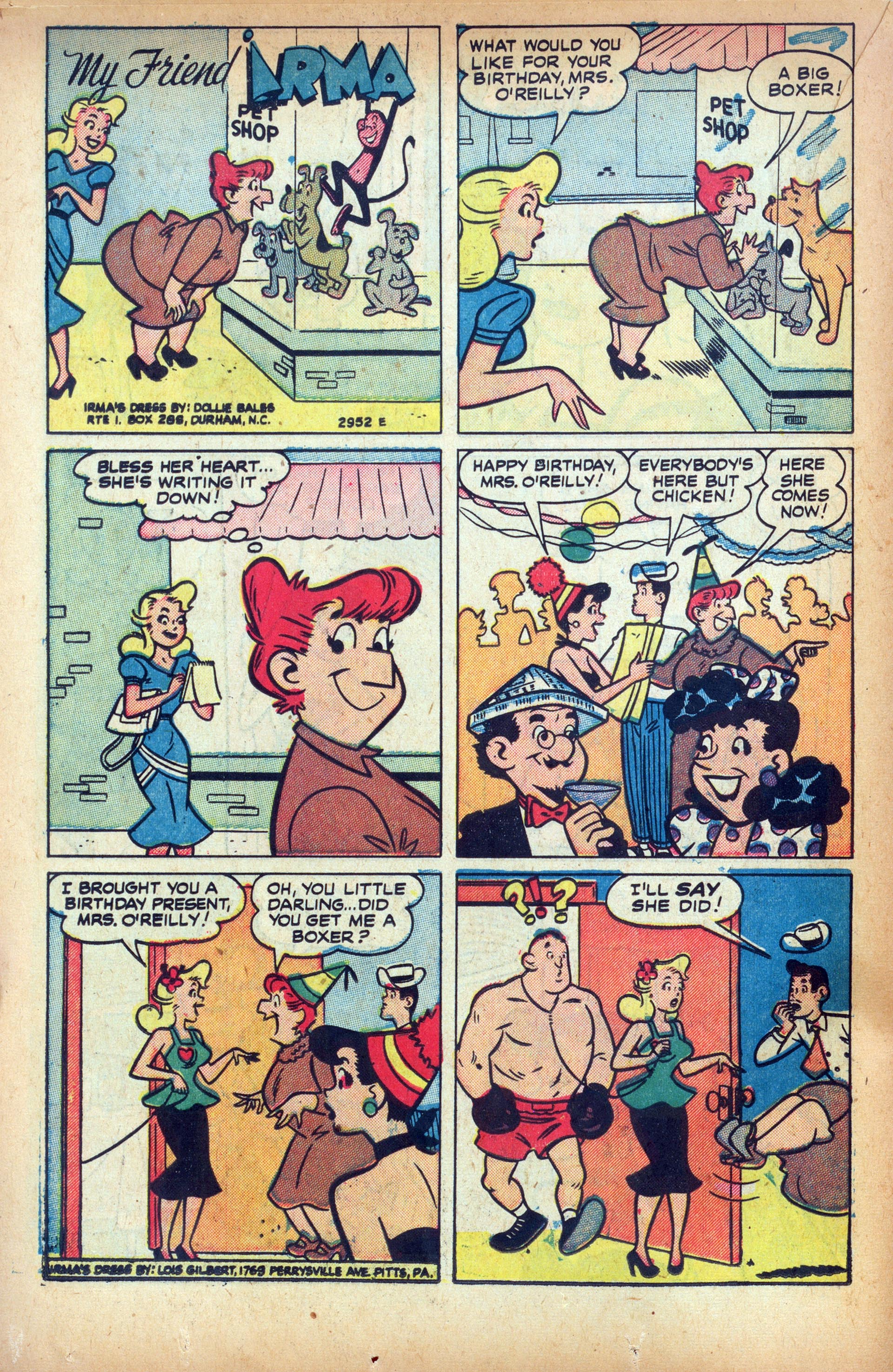 Read online My Friend Irma comic -  Issue #13 - 22