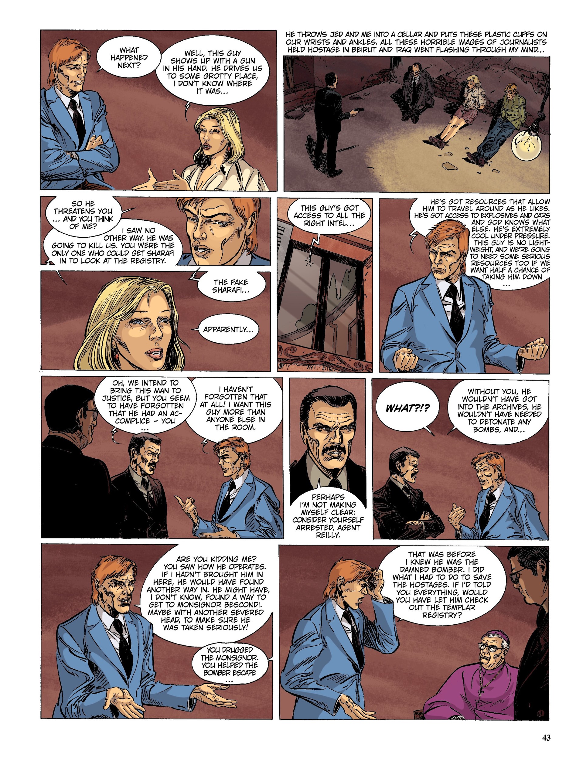 Read online The Last Templar comic -  Issue #5 - 44