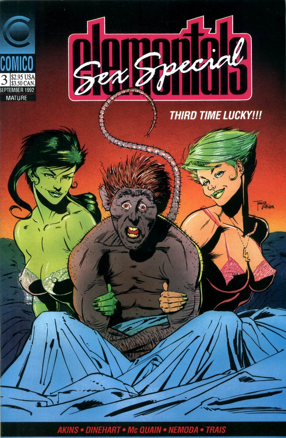 Read online Elementals Sex Special comic -  Issue #3 - 1