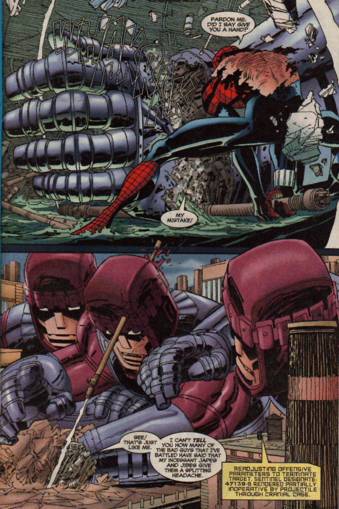 Read online Spider-Man (1990) comic -  Issue #72 - ...The Word's Gone Mad - 19