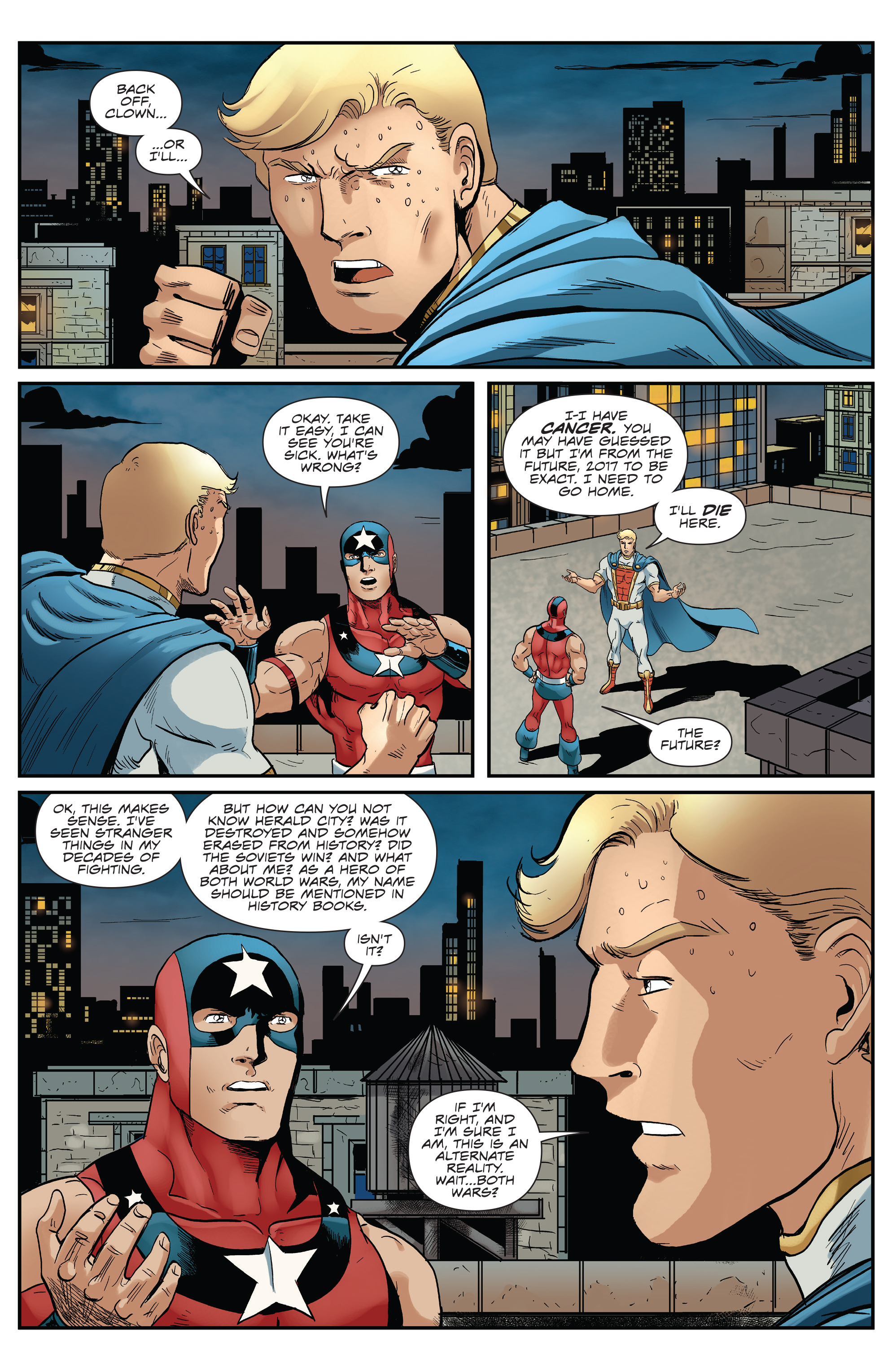 Read online War of the Independents: Man, Out of Time comic -  Issue # Full - 20
