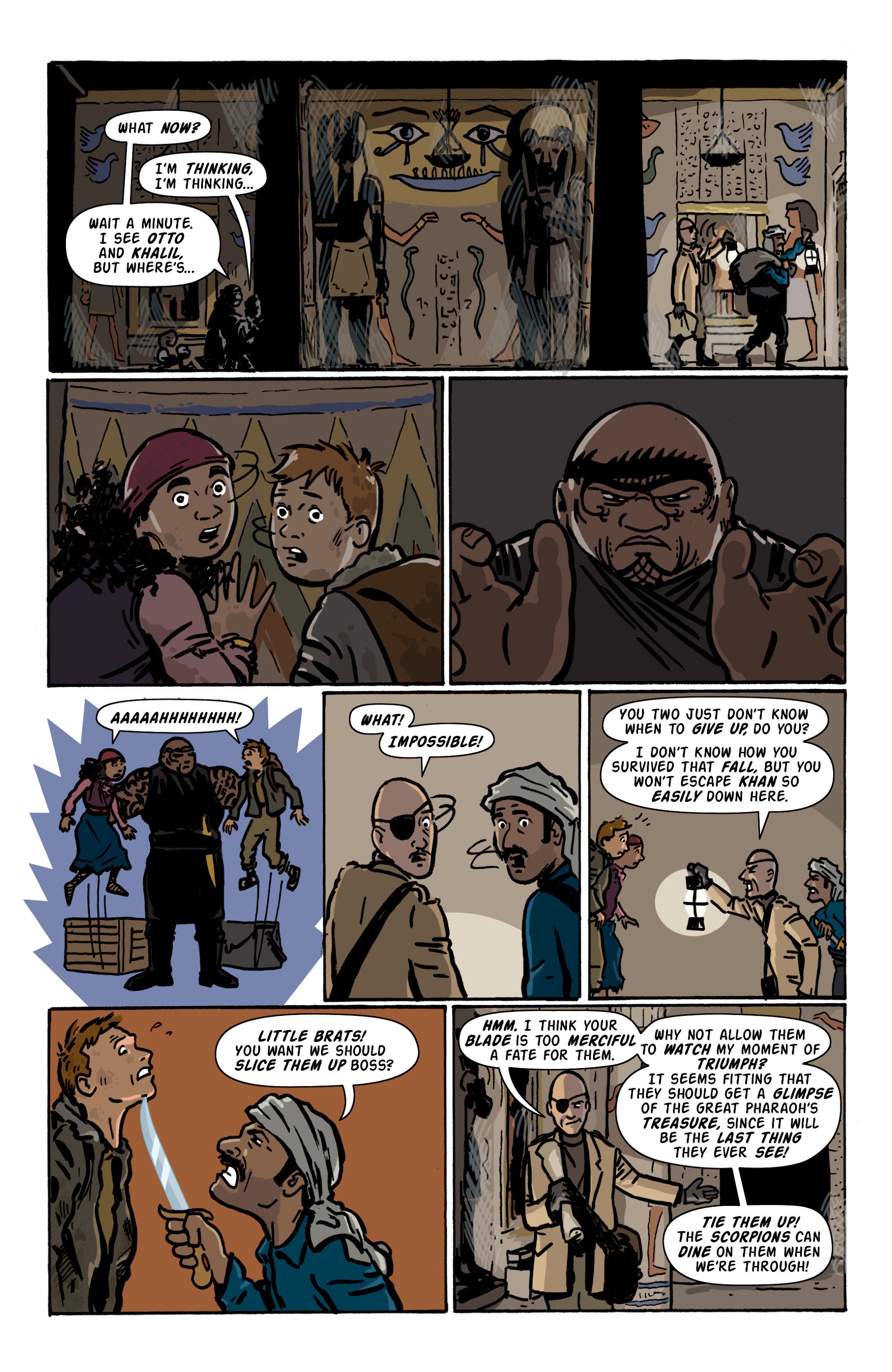 Read online Rocket Robinson and the Pharaoh's Fortune comic -  Issue # TPB (Part 3) - 12