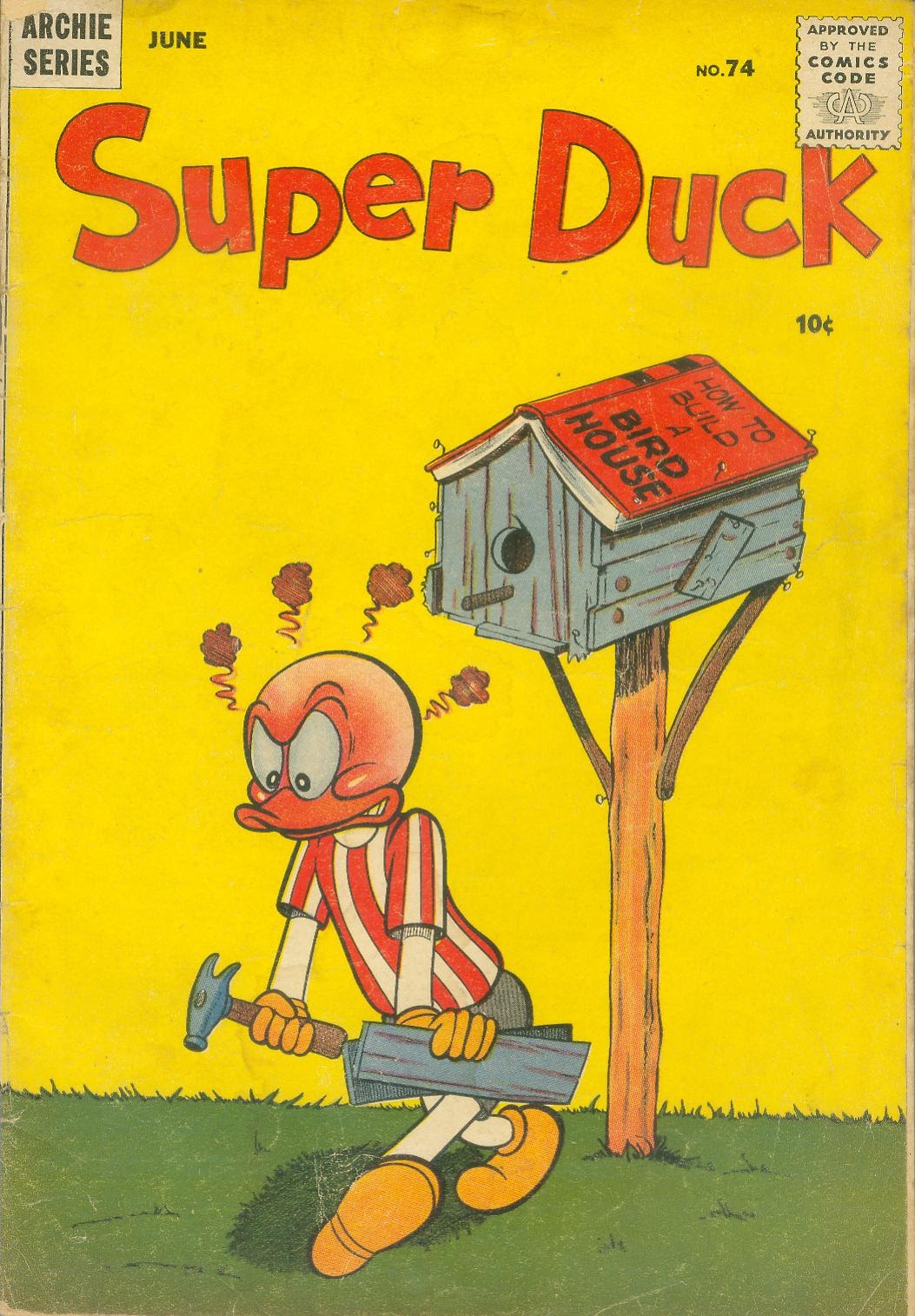 Read online Super Duck Comics comic -  Issue #74 - 1