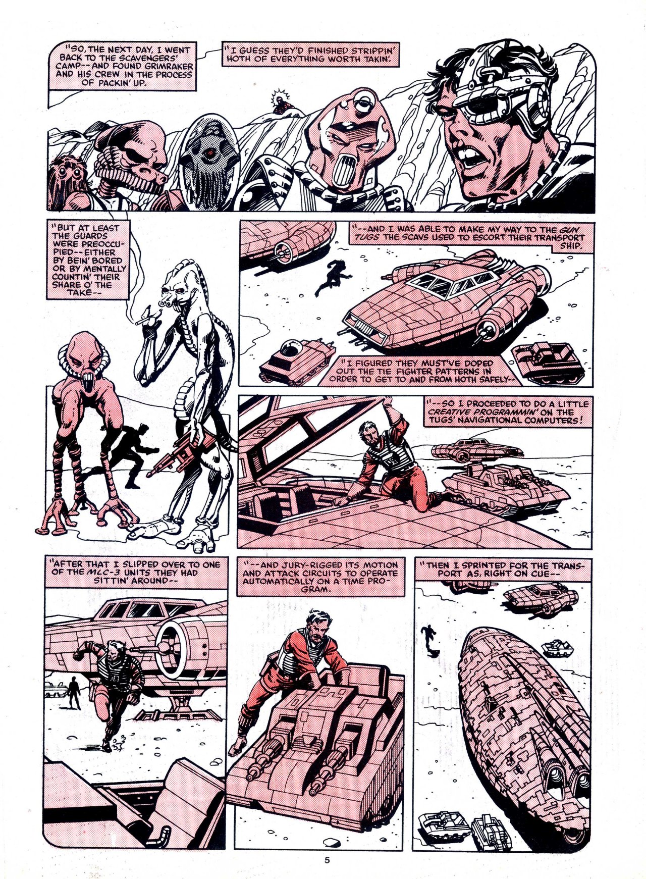 Read online Return of the Jedi comic -  Issue #30 - 5