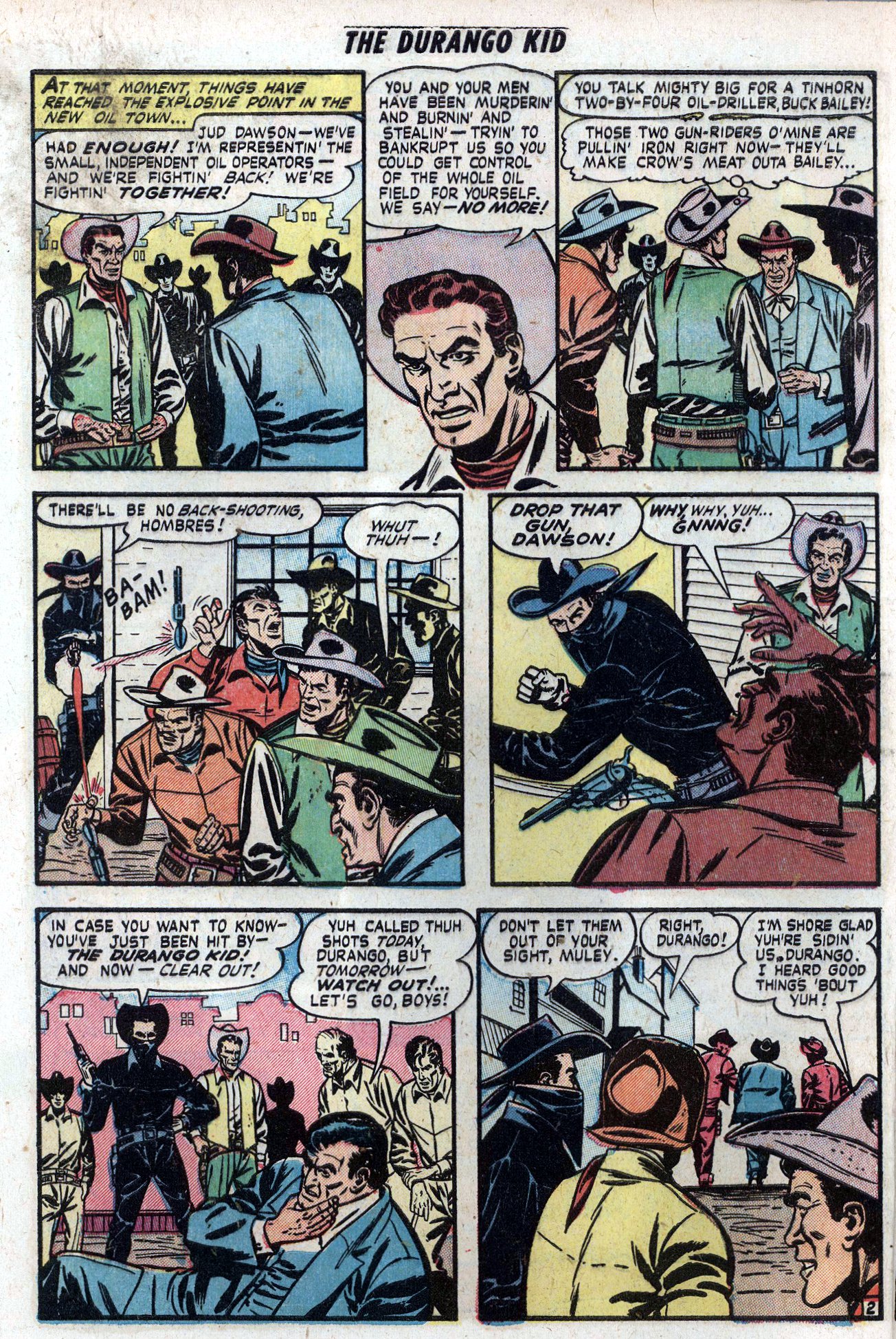Read online Charles Starrett as The Durango Kid comic -  Issue #11 - 4