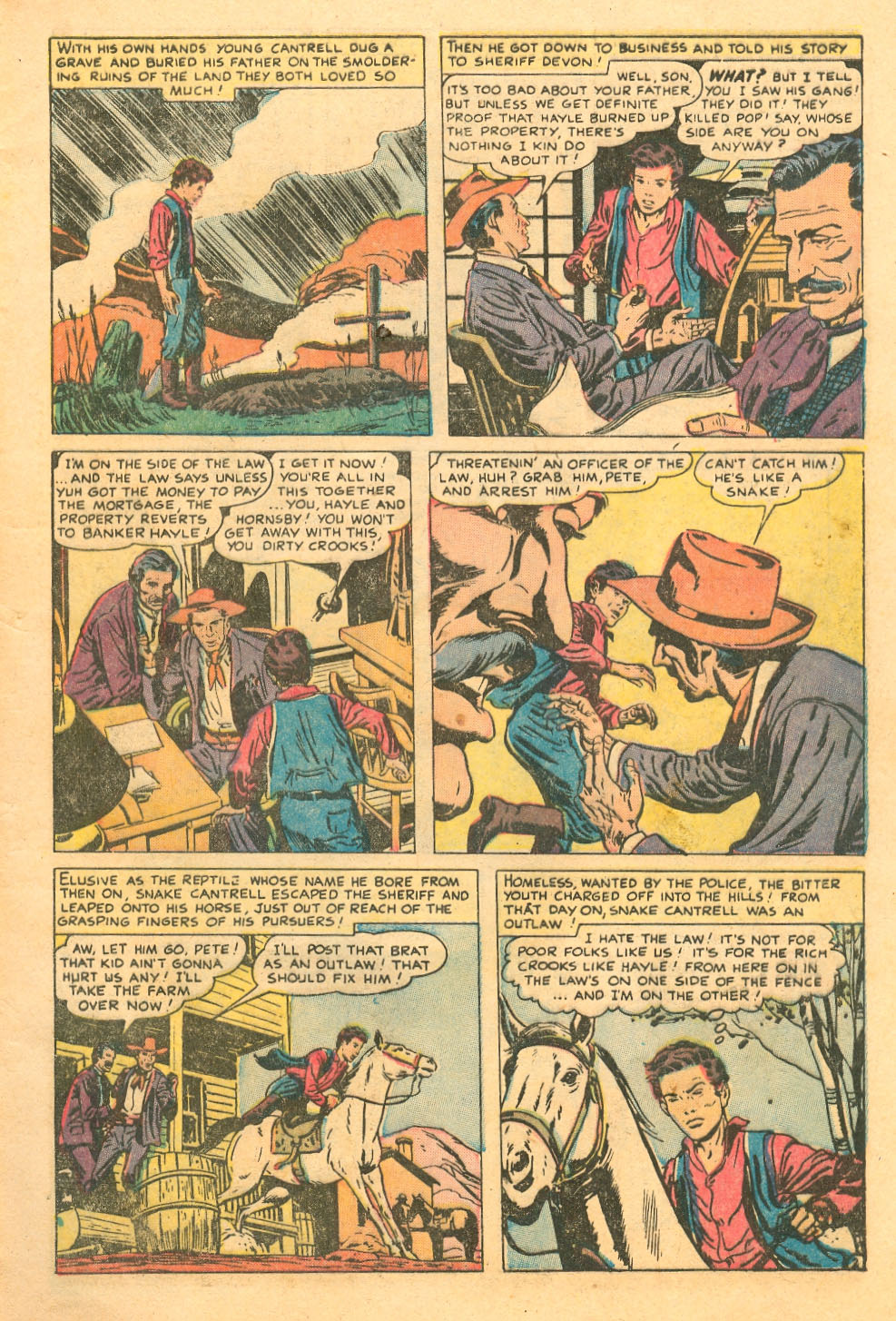 Read online Western Thrillers (1954) comic -  Issue #4 - 5
