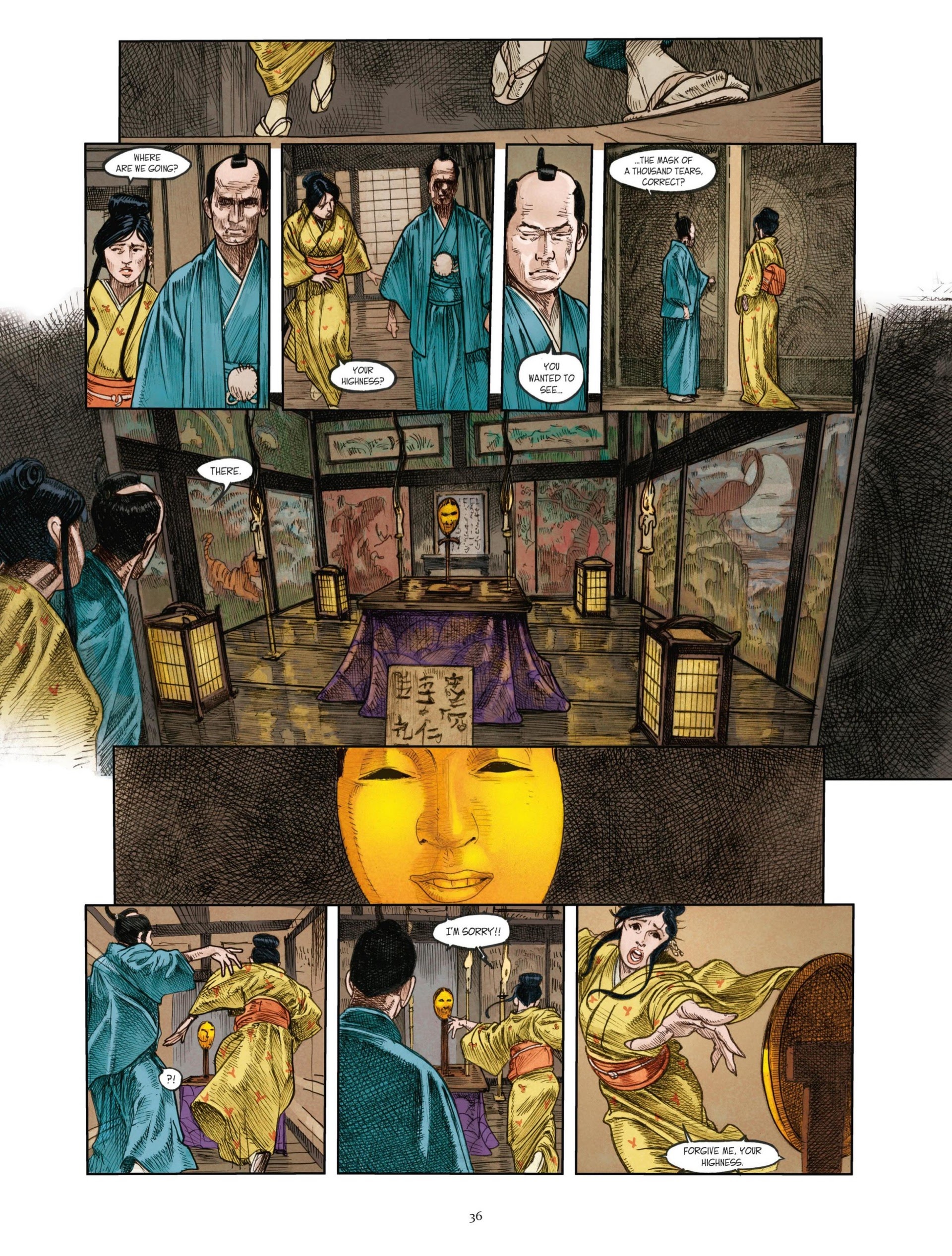 Read online The Mask Of A Thousand Tears comic -  Issue #2 - 36