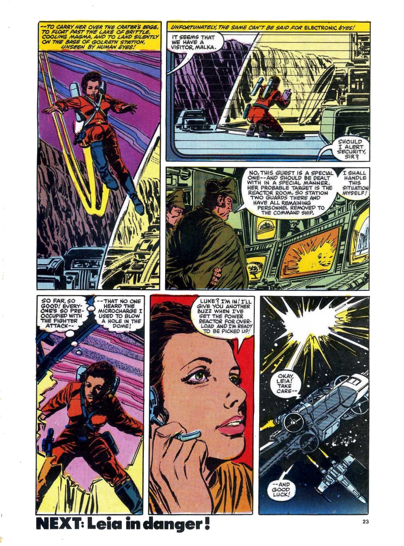 Read online Return of the Jedi comic -  Issue #129 - 23