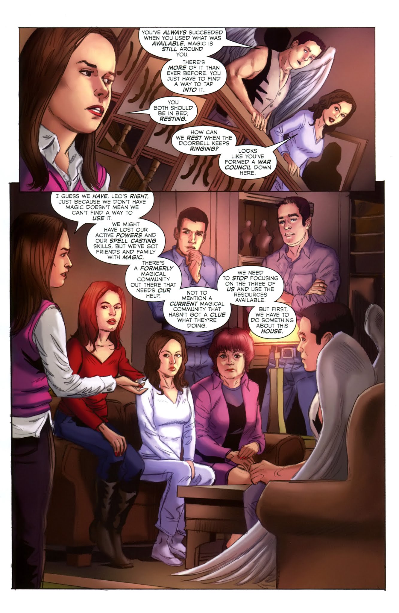 Read online Charmed comic -  Issue #20 - 19