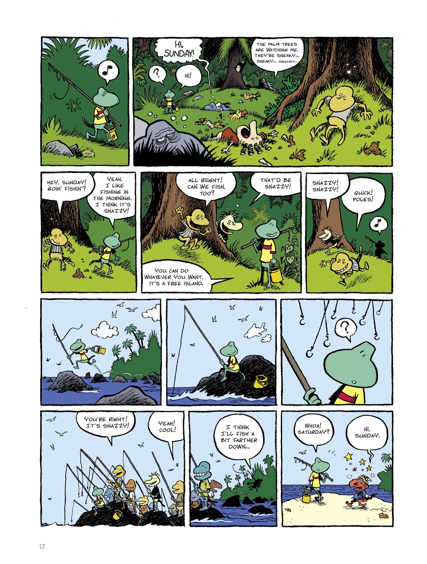 Read online Saturday and Sunday comic -  Issue #2 - 12