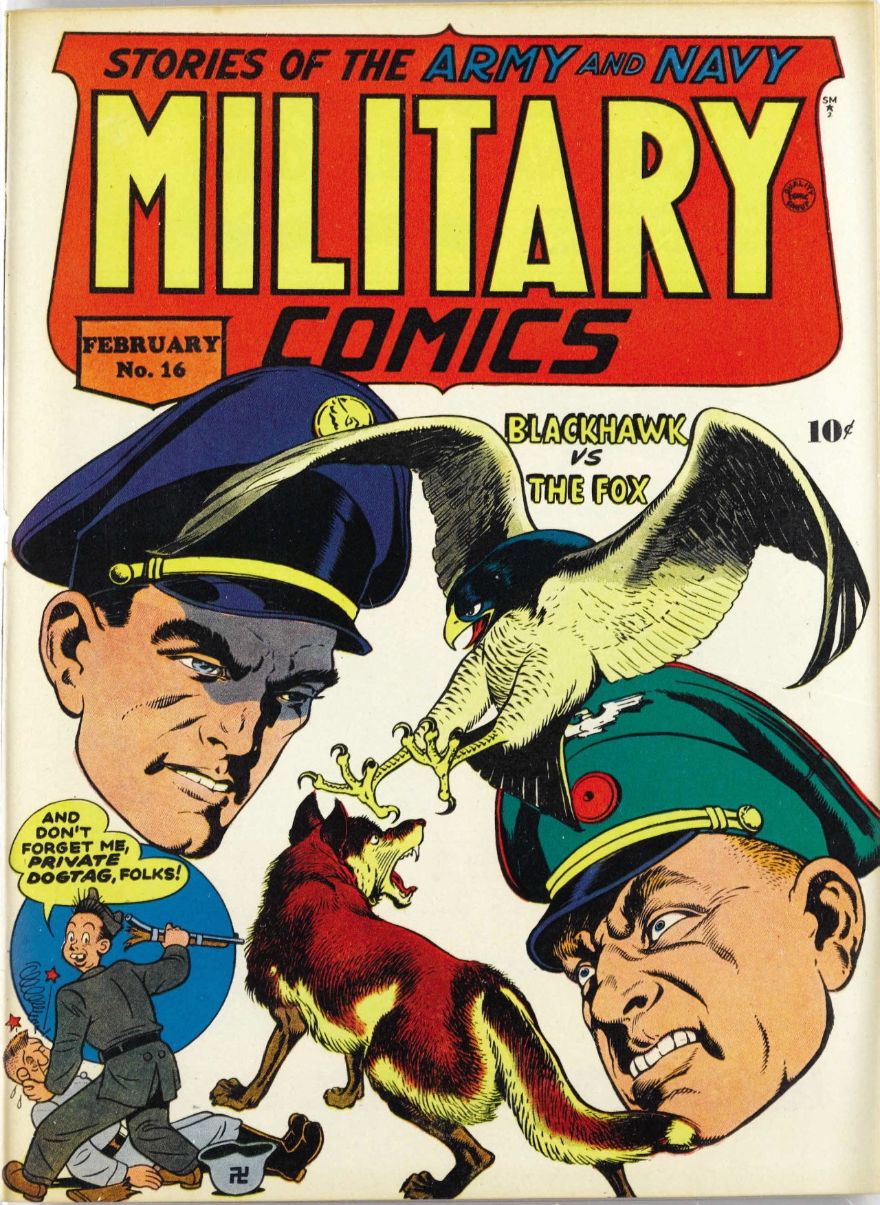 Read online Military Comics comic -  Issue #16 - 1