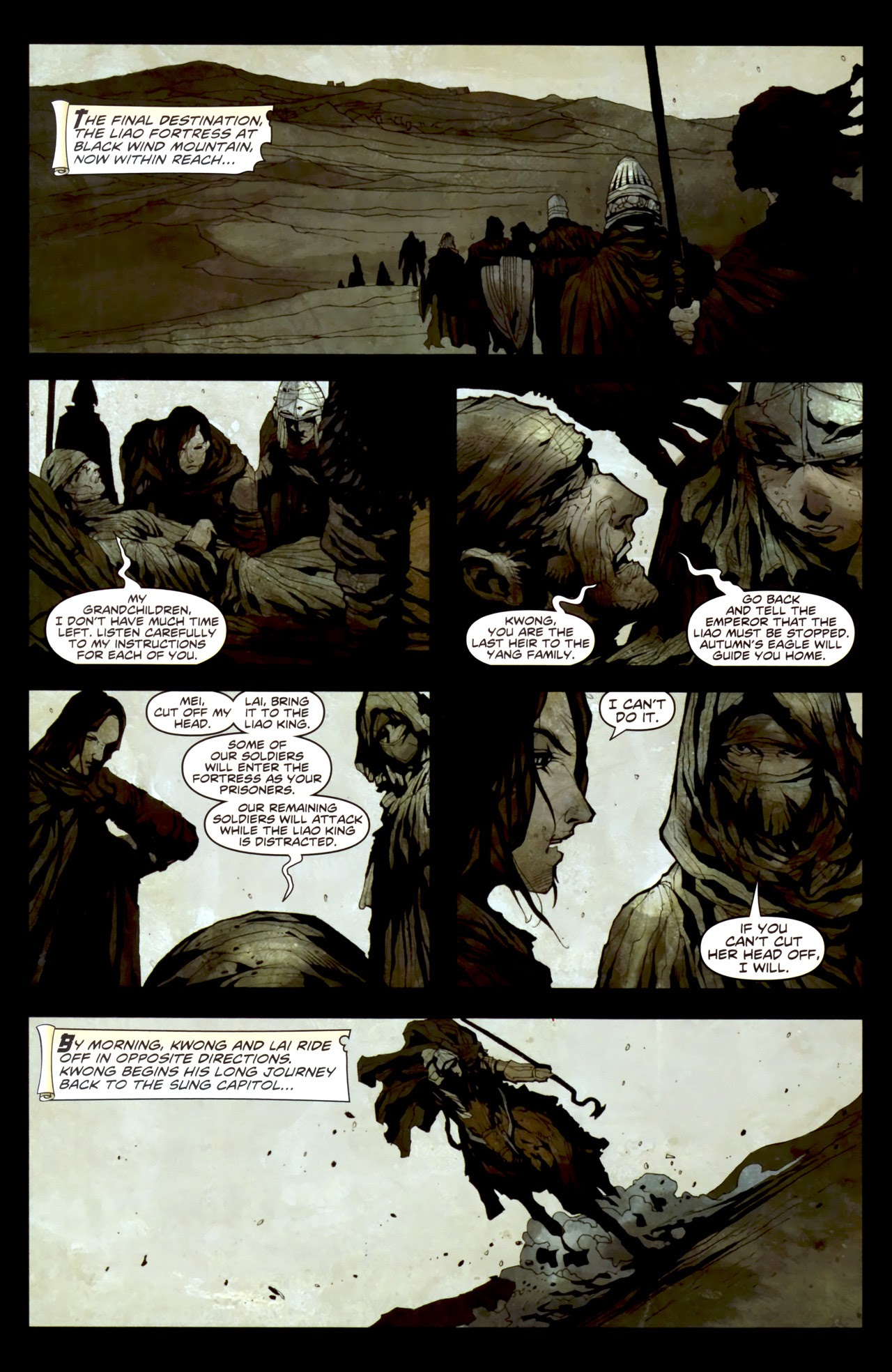 Read online Widow Warriors comic -  Issue #4 - 22