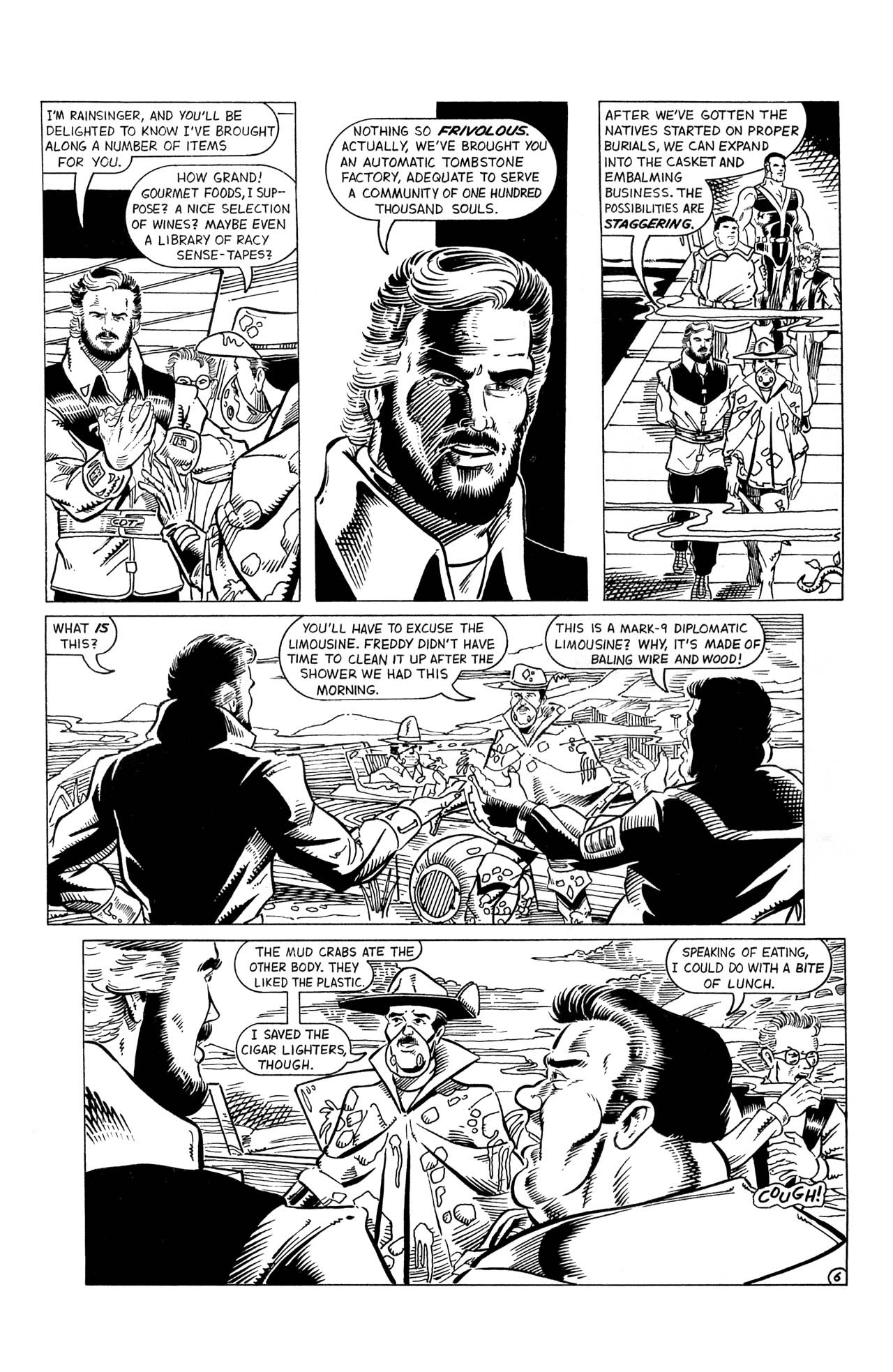 Read online Retief: Grime and Punishment comic -  Issue # Full - 8