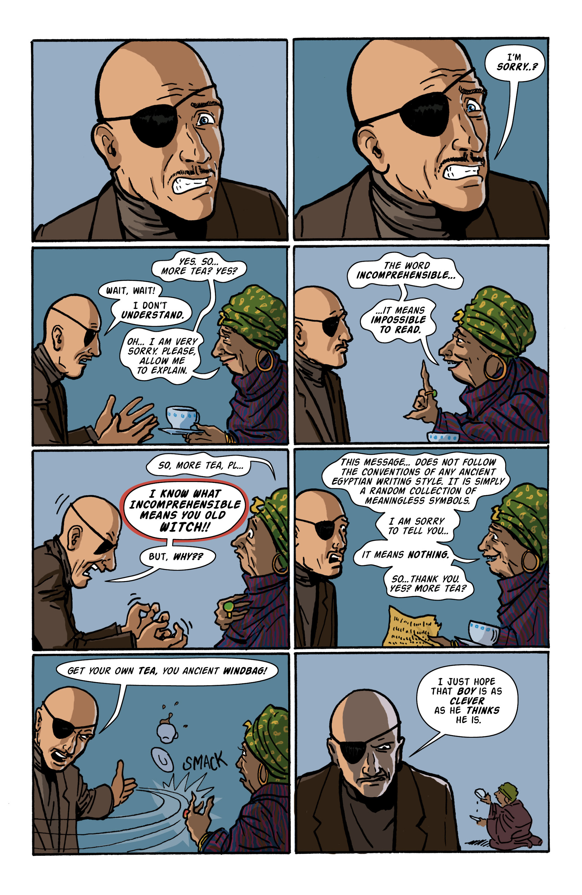 Read online Rocket Robinson and the Pharaoh's Fortune comic -  Issue # TPB (Part 2) - 16