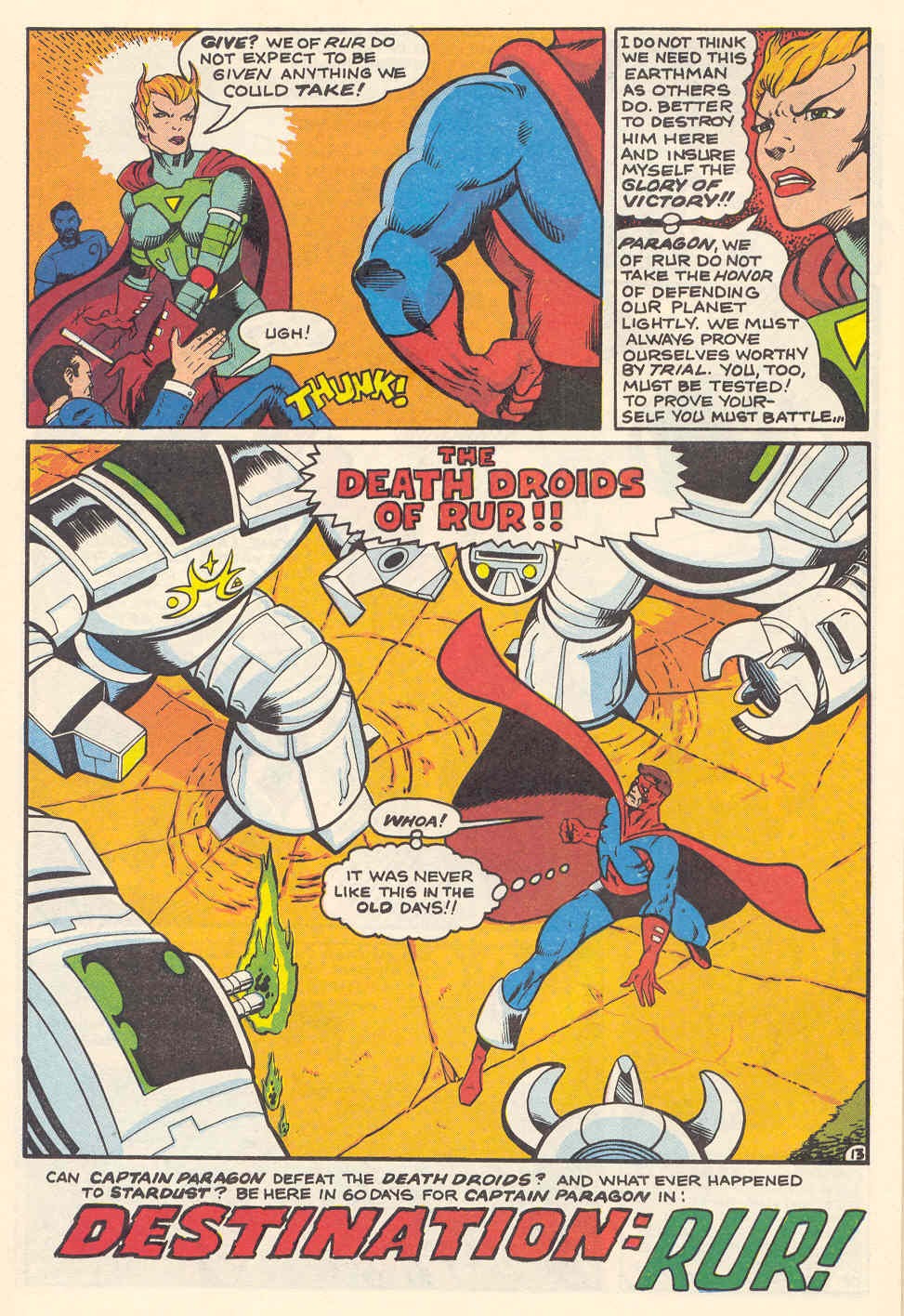 Read online Captain Paragon (1983) comic -  Issue #1 - 22