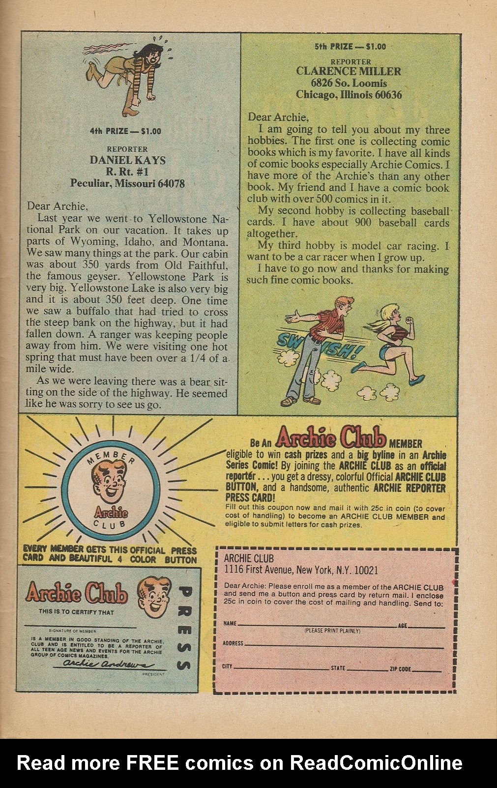 Read online Jughead's Jokes comic -  Issue #30 - 42