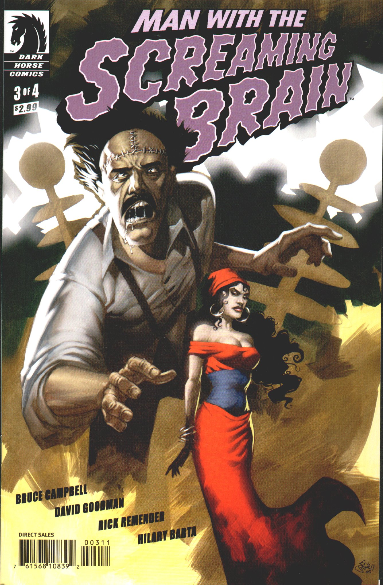 Read online Man With The Screaming Brain comic -  Issue #3 - 1